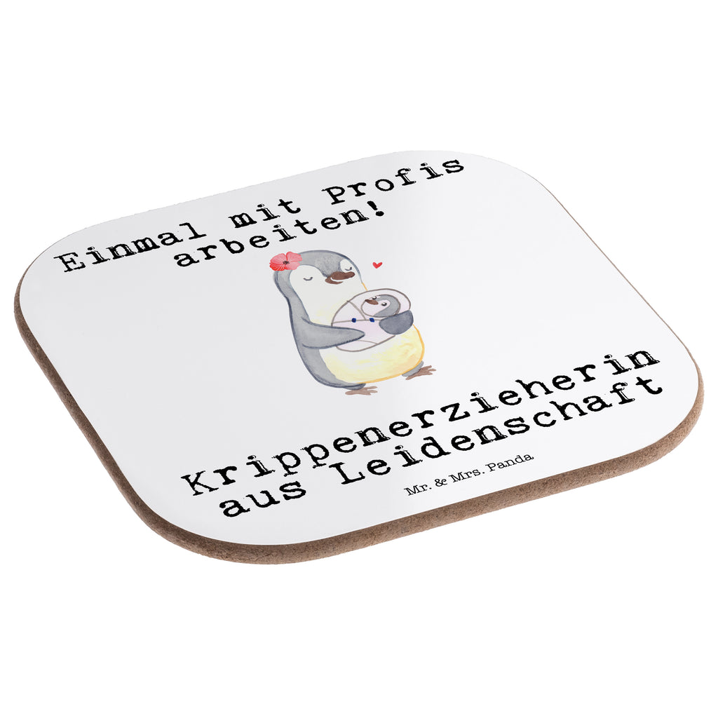 Quadratische Untersetzer Krippenerzieherin aus Leidenschaft Untersetzer, Bierdeckel, Glasuntersetzer, Untersetzer Gläser, Getränkeuntersetzer, Untersetzer aus Holz, Untersetzer für Gläser, Korkuntersetzer, Untersetzer Holz, Holzuntersetzer, Tassen Untersetzer, Untersetzer Design, Beruf, Ausbildung, Jubiläum, Abschied, Rente, Kollege, Kollegin, Geschenk, Schenken, Arbeitskollege, Mitarbeiter, Firma, Danke, Dankeschön, Krippenerzieherin, Kindertagesstätte, KITA, Eröffnung, Erzieherin, Pädagogin