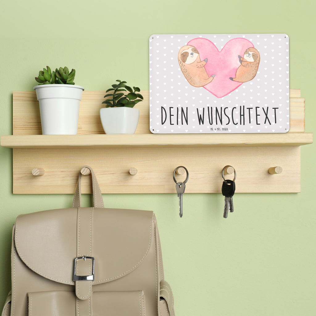 Personalisiertes Blechschild Faultiere Herz Blechschild, Metallschild, Geschenk Schild, Schild, Magnet-Metall-Schild, Deko Schild, Wandschild, Wand-Dekoration, Türschild, Liebe, Partner, Freund, Freundin, Ehemann, Ehefrau, Heiraten, Verlobung, Heiratsantrag, Liebesgeschenk, Jahrestag, Hocheitstag, Valentinstag, Geschenk für Frauen, Hochzeitstag, Mitbringsel, Geschenk für Freundin, Geschenk für Partner, Liebesbeweis, für Männer, für Ehemann