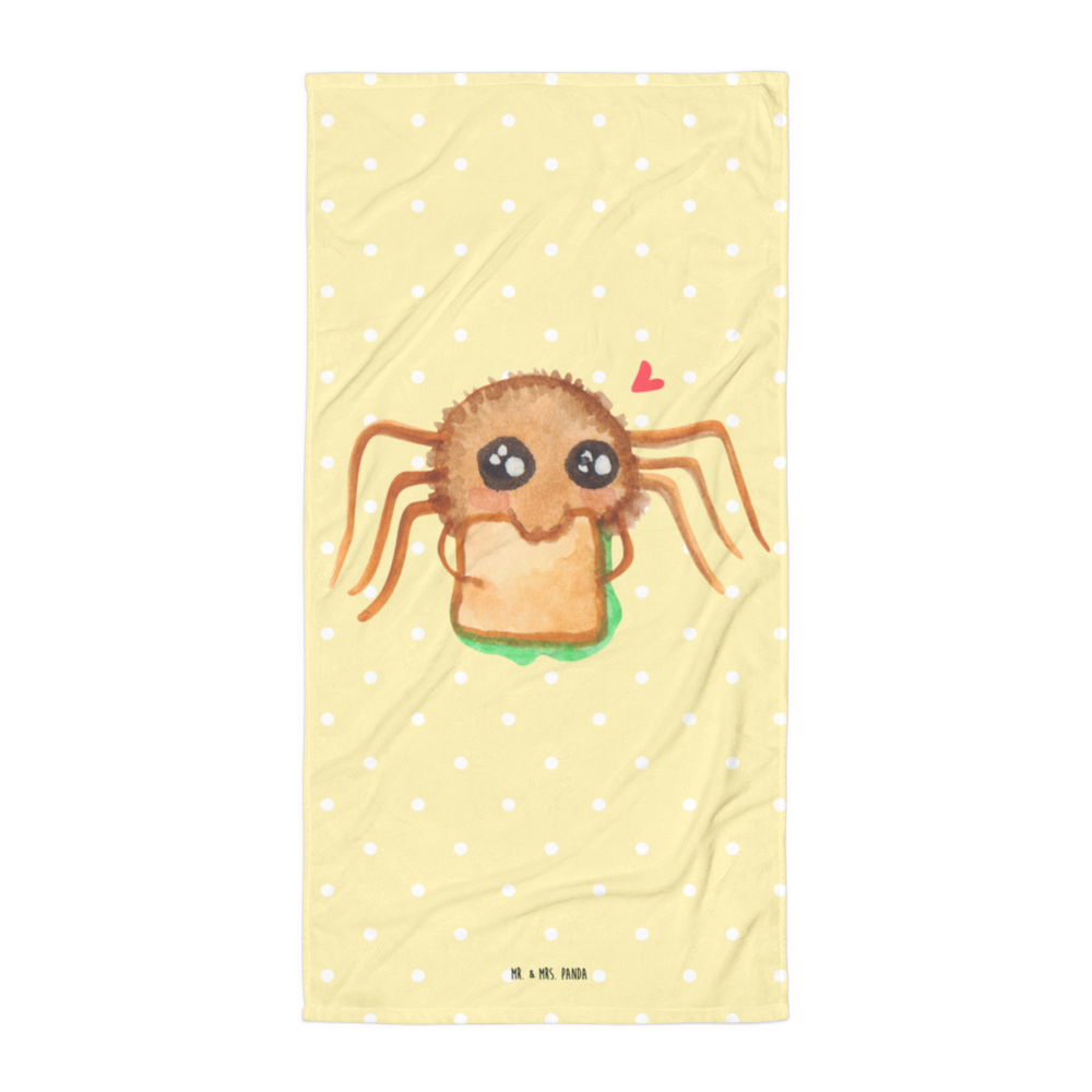 XL Badehandtuch Spinne Agathe Sandwich Handtuch, Badetuch, Duschtuch, Strandtuch, Saunatuch, Spinne Agathe, Spinne, Agathe, Videos, Merchandise, Glück, Mut, Hungrig, Verfressen, Lebensfreude, Alles wird gut, Hunger