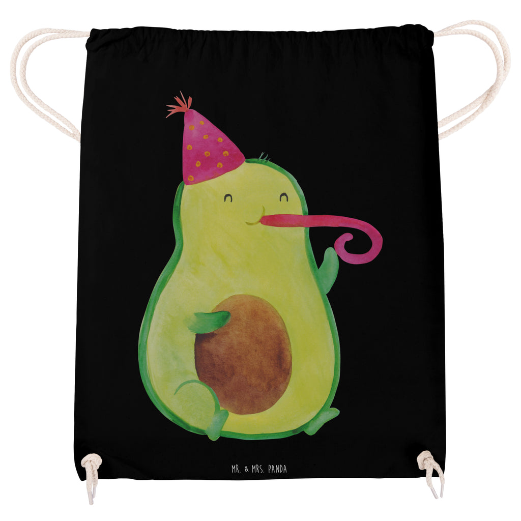 Sportbeutel Avocado Feier Sportbeutel, Turnbeutel, Beutel, Sporttasche, Tasche, Stoffbeutel, Sportbeutel Kinder, Gymsack, Beutel Rucksack, Kleine Sporttasche, Sportzubehör, Turnbeutel Baumwolle, Avocado, Veggie, Vegan, Gesund, Party, Feierlichkeit, Feier, Fete, Geburtstag, Gute Laune, Tröte