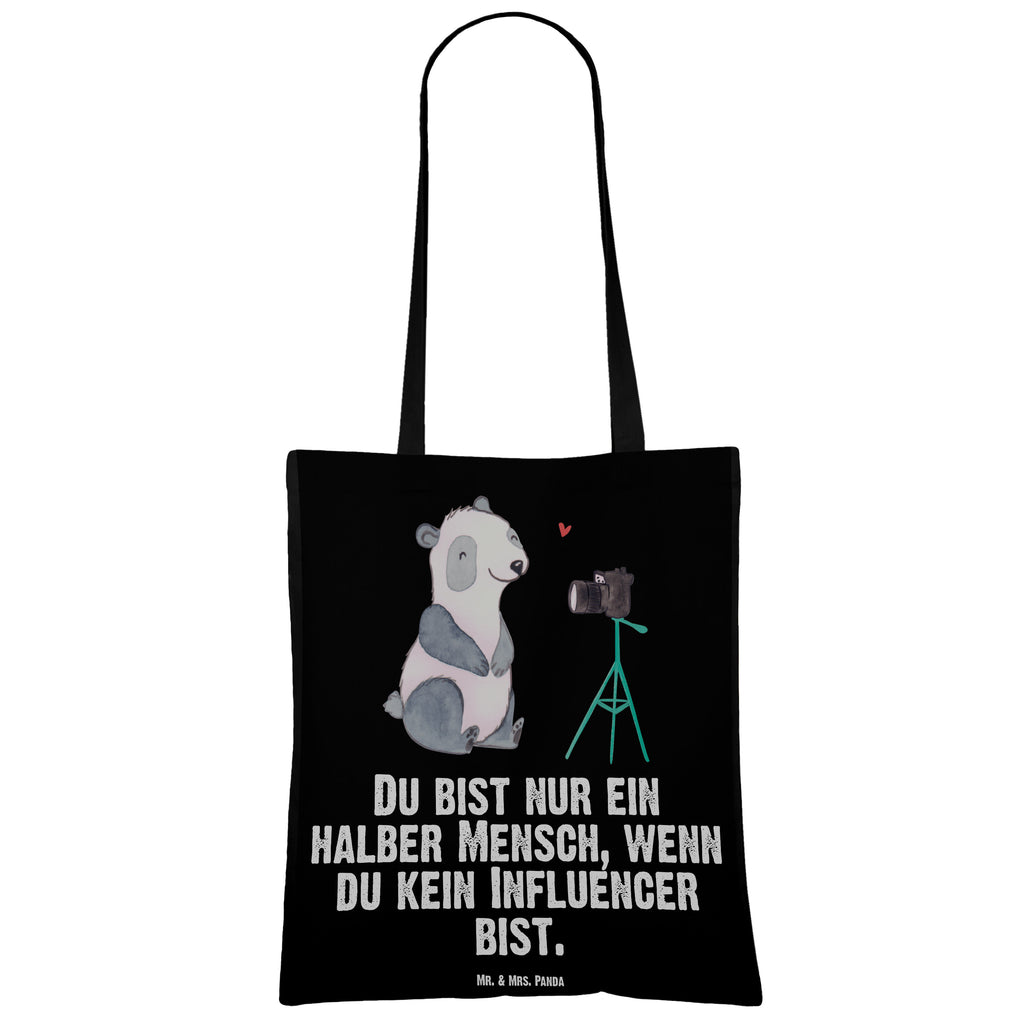 Tragetasche Influencer mit Herz Beuteltasche, Beutel, Einkaufstasche, Jutebeutel, Stoffbeutel, Tasche, Shopper, Umhängetasche, Strandtasche, Schultertasche, Stofftasche, Tragetasche, Badetasche, Jutetasche, Einkaufstüte, Laptoptasche, Beruf, Ausbildung, Jubiläum, Abschied, Rente, Kollege, Kollegin, Geschenk, Schenken, Arbeitskollege, Mitarbeiter, Firma, Danke, Dankeschön