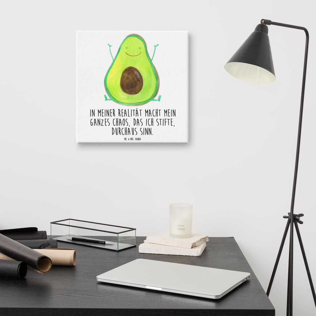 Leinwand Bild Avocado Happy Leinwand, Bild, Kunstdruck, Wanddeko, Dekoration, Avocado, Veggie, Vegan, Gesund, Chaos