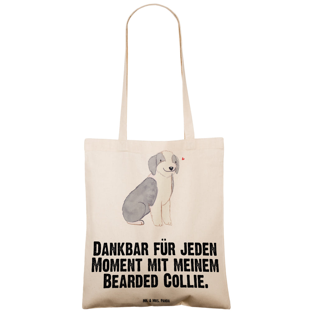 Tragetasche Bearded Collie Moment Beuteltasche, Beutel, Einkaufstasche, Jutebeutel, Stoffbeutel, Tasche, Shopper, Umhängetasche, Strandtasche, Schultertasche, Stofftasche, Tragetasche, Badetasche, Jutetasche, Einkaufstüte, Laptoptasche, Hund, Hunderasse, Rassehund, Hundebesitzer, Geschenk, Tierfreund, Schenken, Welpe, Bearded Collie, britischer Hütehund