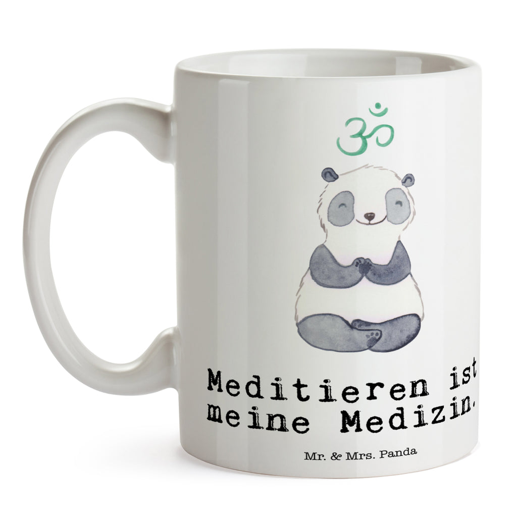 Tasse Panda Meditieren Tasse, Kaffeetasse, Teetasse, Becher, Kaffeebecher, Teebecher, Keramiktasse, Porzellantasse, Büro Tasse, Geschenk Tasse, Tasse Sprüche, Tasse Motive, Kaffeetassen, Tasse bedrucken, Designer Tasse, Cappuccino Tassen, Schöne Teetassen, Geschenk, Sport, Sportart, Hobby, Schenken, Danke, Dankeschön, Auszeichnung, Gewinn, Sportler, Meditieren, Meditation, Meditationskurs