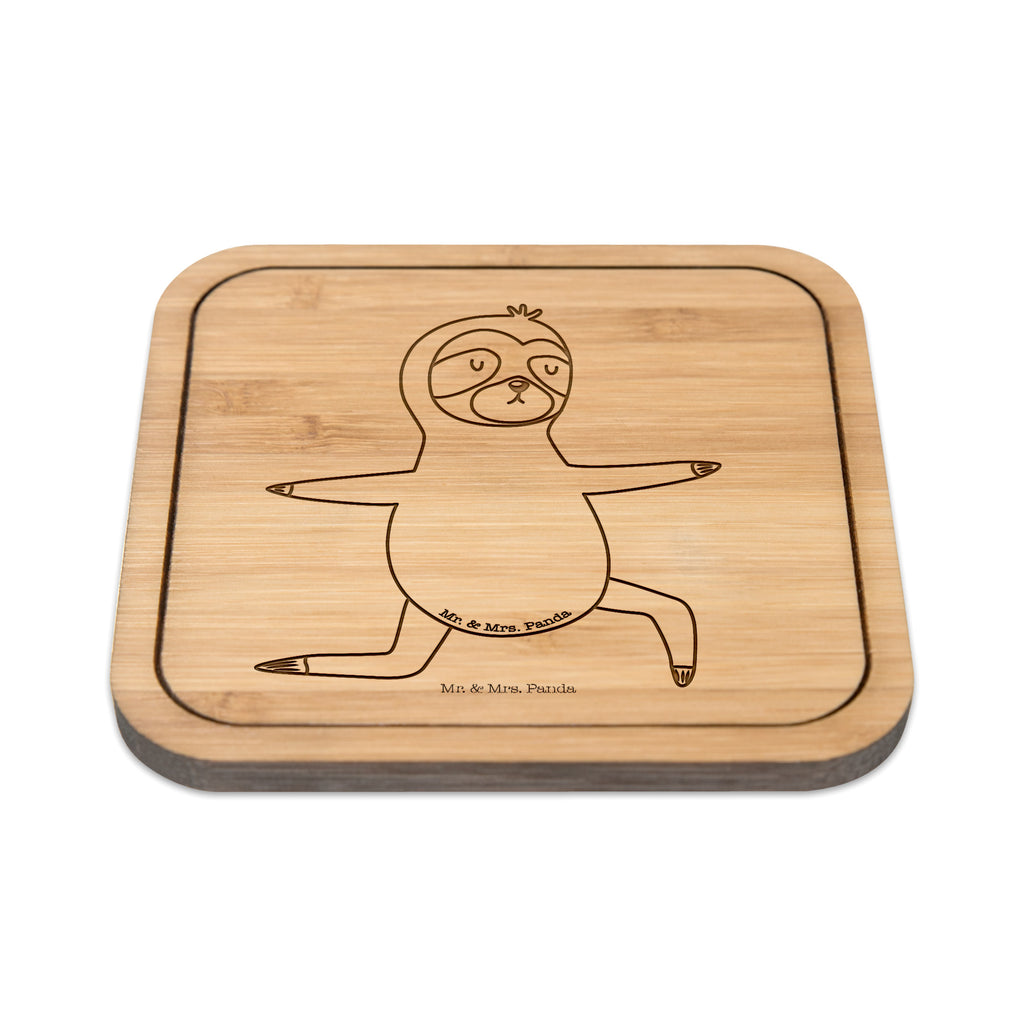 Untersetzer quadratisch Faultier Yoga Untersetzer, Bierdeckel, Glasuntersetzer, Untersetzer Gläser, Getränkeuntersetzer, Faultier, Faultier Geschenk, Faultier Deko, Faultiere, faul, Lieblingstier, Yoga, Namaste, Krieger, Yogaübungen, Meditation, Atmung, Gelassenheit, Entspannung