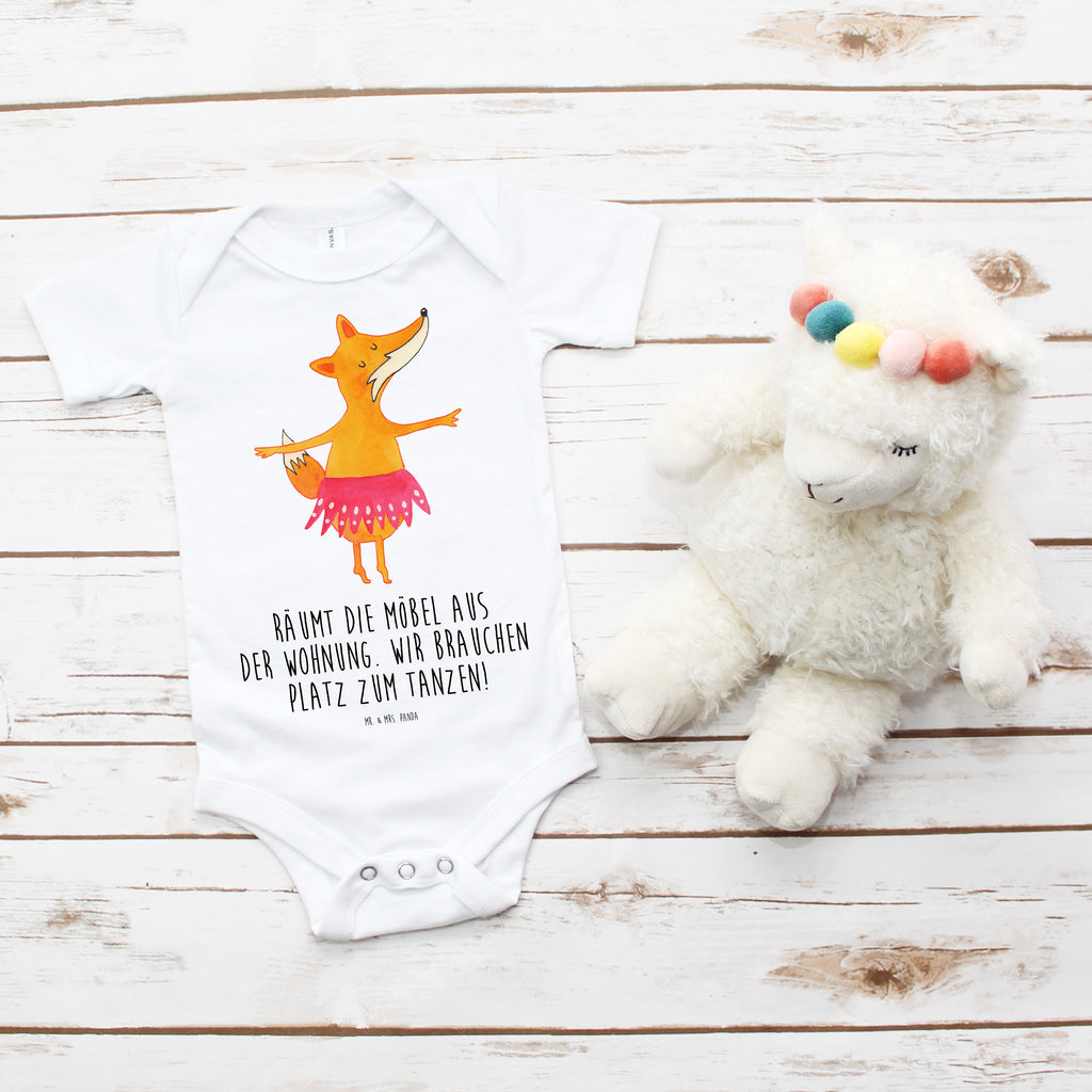 Organic Baby Body Fuchs Ballerina Babykleidung, Babystrampler, Strampler, Wickelbody, Baby Erstausstattung, Junge, Mädchen, Fuchs, Fuchs Spruch, Füchse, Füchsin, Ballerina, Ballett, Tänzerin, Tanzen, Party, Einladung, Geburtstag