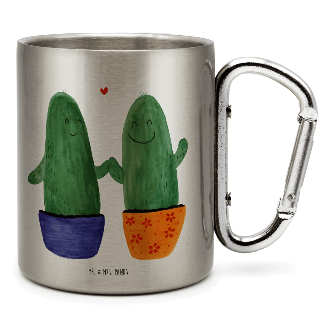 Edelstahlbecher Kaktus Liebe Edelstahltasse, Karabiner, Edelstahlbecher, Outdoor, Camping, Tasse, Becher, Kaktus, Kakteen, Liebe, Liebesbeweis, Liebesbotschaft, Liebesnachricht, Love, Kaktusliebe, Paar, Pärchen, Trennung, Streit, Versöhnung, Freundschaft, Verlobung, Hochzeit