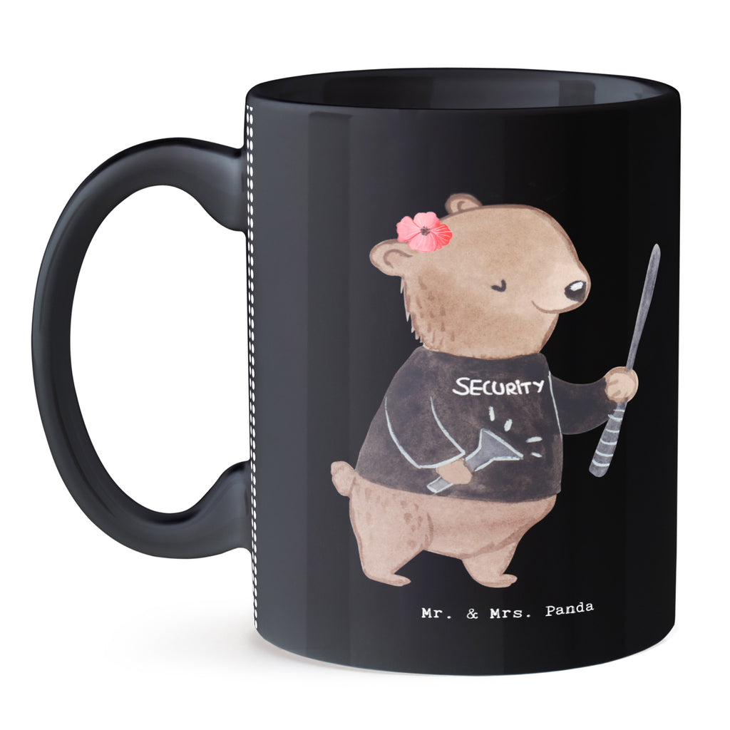 Tasse Security Mitarbeiterin mit Herz Tasse, Kaffeetasse, Teetasse, Becher, Kaffeebecher, Teebecher, Keramiktasse, Porzellantasse, Büro Tasse, Geschenk Tasse, Tasse Sprüche, Tasse Motive, Kaffeetassen, Tasse bedrucken, Designer Tasse, Cappuccino Tassen, Schöne Teetassen, Beruf, Ausbildung, Jubiläum, Abschied, Rente, Kollege, Kollegin, Geschenk, Schenken, Arbeitskollege, Mitarbeiter, Firma, Danke, Dankeschön