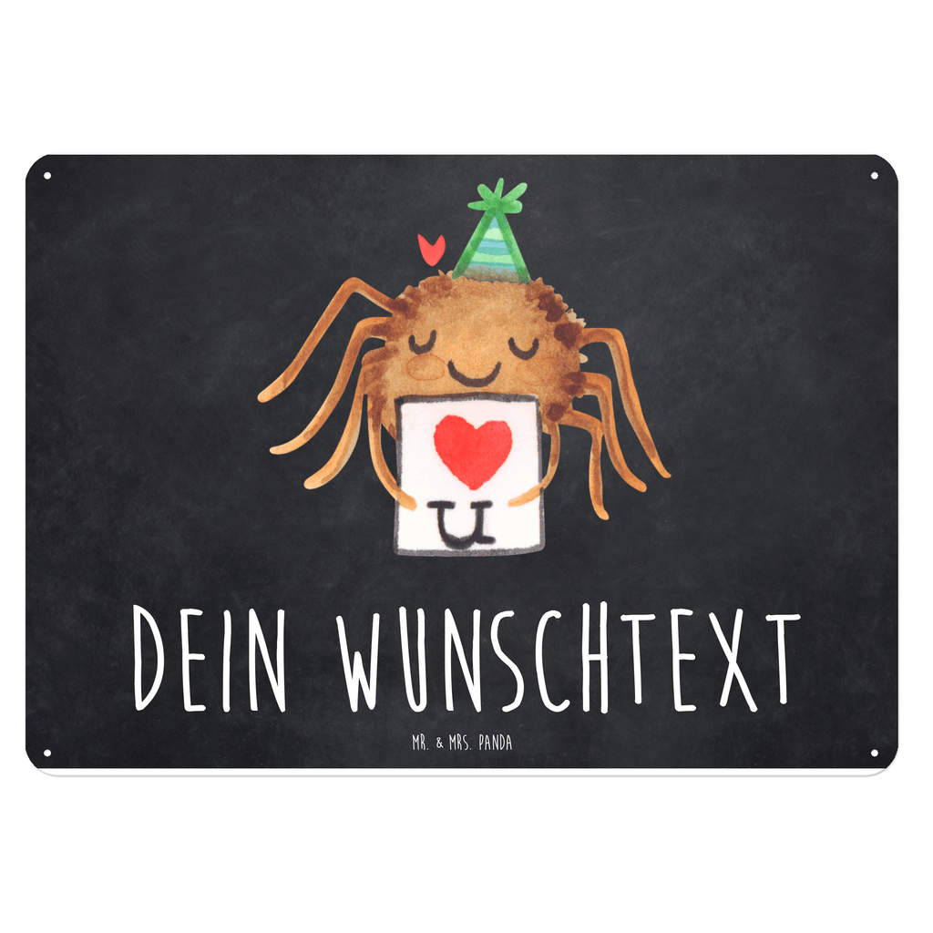 Personalisiertes Blechschild Spinne Agathe Brief Blechschild, Metallschild, Geschenk Schild, Schild, Magnet-Metall-Schild, Deko Schild, Wandschild, Wand-Dekoration, Türschild, Spinne Agathe, Spinne, Agathe, Videos, Merchandise, Liebesbeweis, Ich Liebe dich, Heiratsantrag, Verliebt, Liebespaar, Liebesgeschenk, Treuebeweis, Treuetest