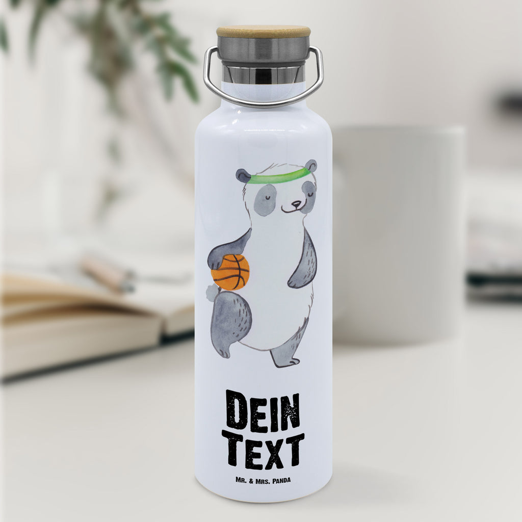 Personalisierte Trinkflasche Panda Basketball Personalisierte Trinkflasche, Trinkflasche mit Namen, Trinkflasche bedrucken, Flasche personalisiert, Trinkflasch mit Aufdruck, Trinkflasche Werbegeschenk, Namensaufdruck Trinkflasche, Sportflasche personalisiert, Trinkflasche Sport, Geschenk, Sport, Sportart, Hobby, Schenken, Danke, Dankeschön, Auszeichnung, Gewinn, Sportler, Basketball, Basketball Verein, Basketball Verband, Basketballplatz