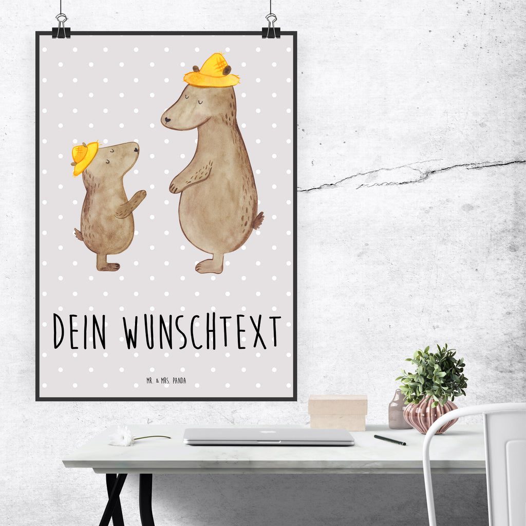 Personalisiertes Poster Bären mit Hut Personalisiertes Poster, Personalisiertes Wandposter, Personalisiertes Bild, Personalisierte Wanddeko, Personalisiertes Küchenposter, Personalisiertes Kinderposter, Personalisierte Wanddeko Bild, Personalisierte Raumdekoration, Personalisierte Wanddekoration, Personalisiertes Handgemaltes Poster, Personalisiertes Designposter, Personalisierter Kunstdruck, Personalisierter Posterdruck, Poster mit Namen, Wandposter mit Namen, Bild mit Namen, Wanddeko mit Namen, Küchenposter mit Namen, Kinderposter mit Namen, Wanddeko Bild mit Namen, Raumdekoration mit Namen, Wanddekoration mit Namen, Kunstdruck mit Namen, Posterdruck mit Namen, Wunschtext Poster, Poster selbst gestalten., Familie, Vatertag, Muttertag, Bruder, Schwester, Mama, Papa, Oma, Opa, Bär, Bären, Vater, Papi, Paps, Dad, Daddy, Lieblingsmensch, Sohn, Söhne, Kind, Kinder, Vater-Sohn, Family, Vorbild