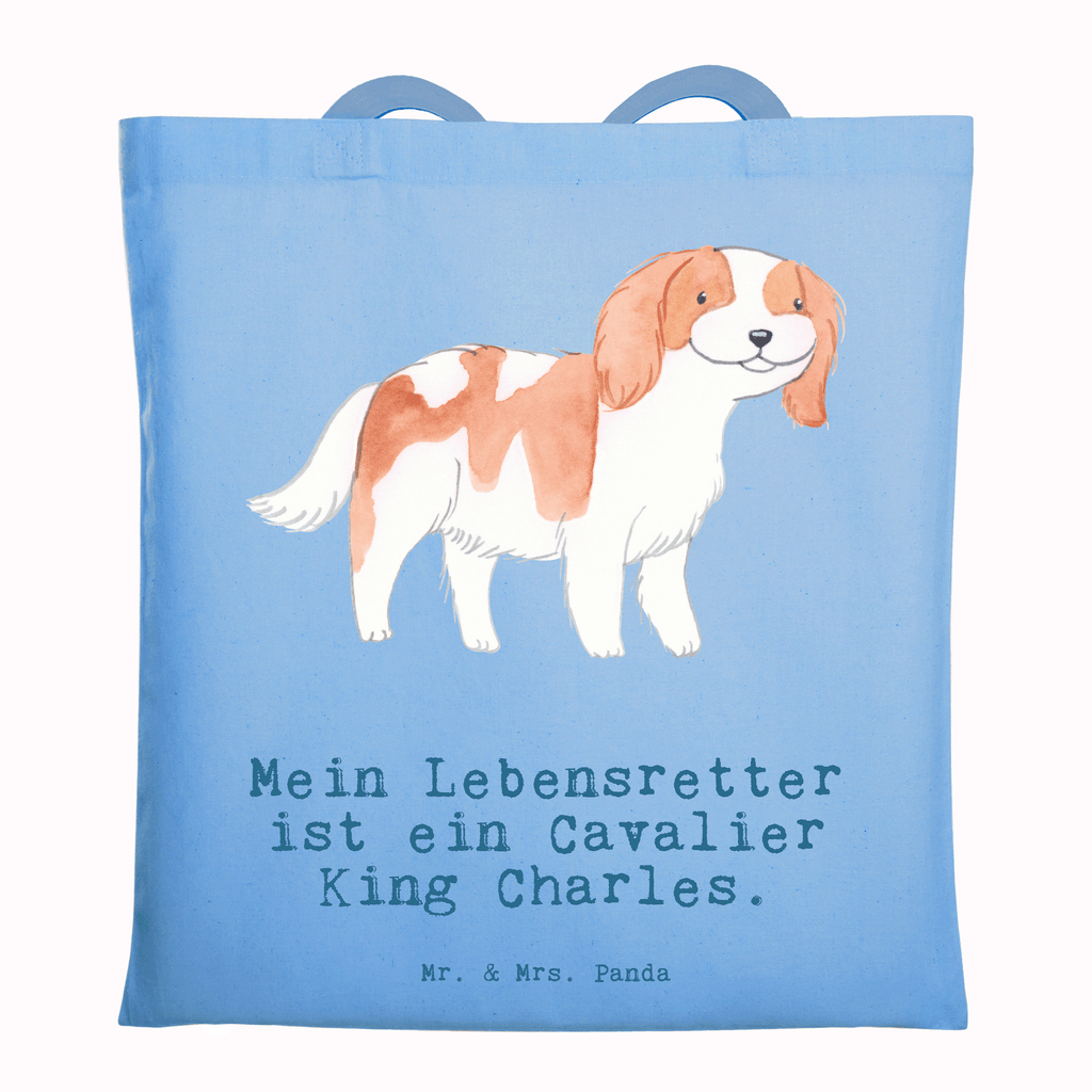 Tragetasche Cavalier King Charles Spaniel Lebensretter Beuteltasche, Beutel, Einkaufstasche, Jutebeutel, Stoffbeutel, Tasche, Shopper, Umhängetasche, Strandtasche, Schultertasche, Stofftasche, Tragetasche, Badetasche, Jutetasche, Einkaufstüte, Laptoptasche, Hund, Hunderasse, Rassehund, Hundebesitzer, Geschenk, Tierfreund, Schenken, Welpe, Cavalier King Charles Spaniel