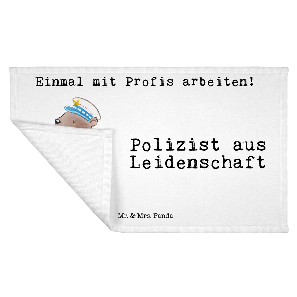 Handtuch Polizist aus Leidenschaft Gästetuch, Reisehandtuch, Sport Handtuch, Frottier, Kinder Handtuch, Beruf, Ausbildung, Jubiläum, Abschied, Rente, Kollege, Kollegin, Geschenk, Schenken, Arbeitskollege, Mitarbeiter, Firma, Danke, Dankeschön, Polizist, Polizeibeamter, Wachmann, Cop, Polizei, Studium