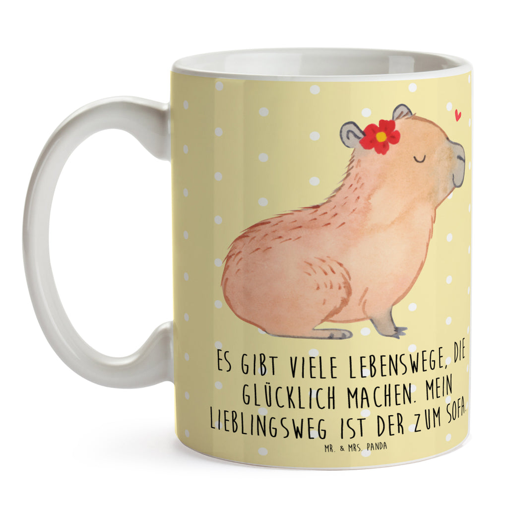 Tasse Capybara Blume Tasse, Kaffeetasse, Teetasse, Becher, Kaffeebecher, Teebecher, Keramiktasse, Porzellantasse, Büro Tasse, Geschenk Tasse, Tasse Sprüche, Tasse Motive, Kaffeetassen, Tasse bedrucken, Designer Tasse, Cappuccino Tassen, Schöne Teetassen, Tiermotive, Gute Laune, lustige Sprüche, Tiere, Capybara