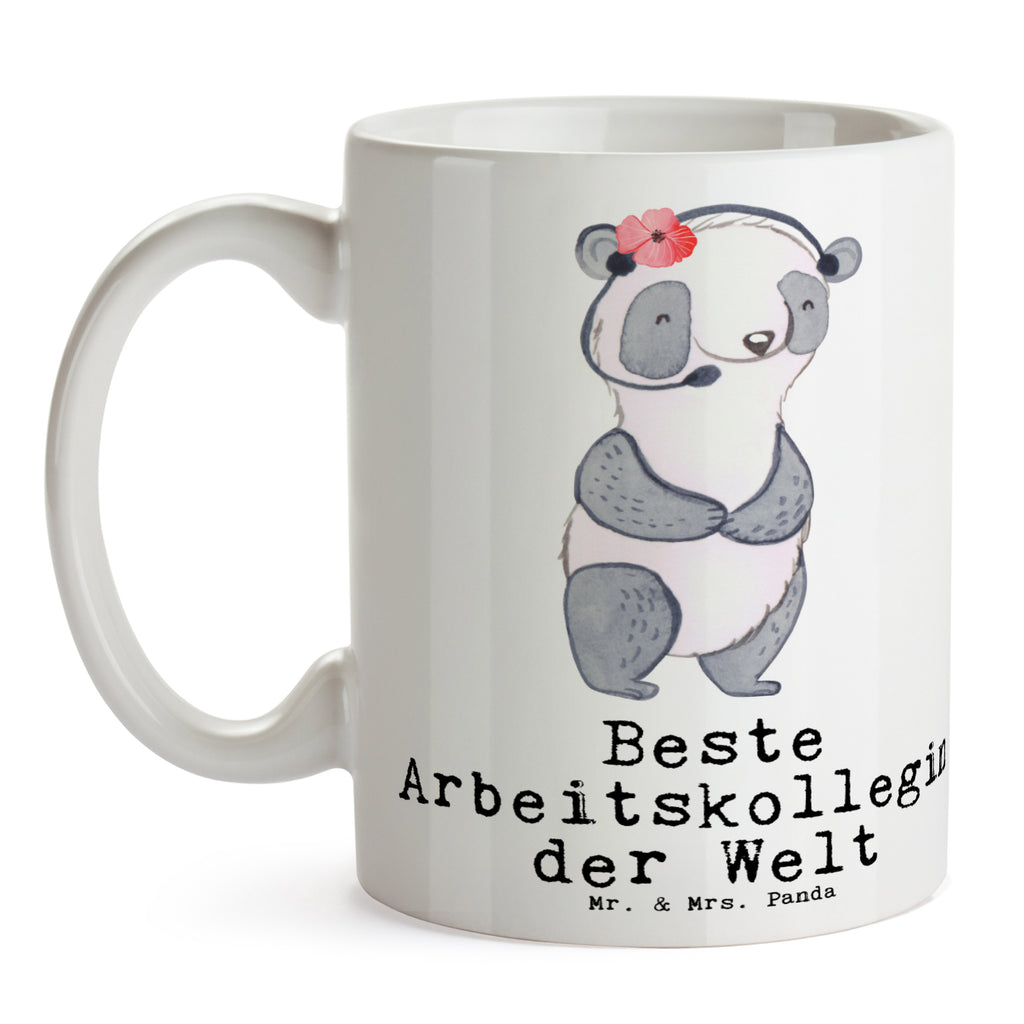 Tasse Panda Beste Arbeitskollegin der Welt Tasse, Kaffeetasse, Teetasse, Becher, Kaffeebecher, Teebecher, Keramiktasse, Porzellantasse, Büro Tasse, Geschenk Tasse, Tasse Sprüche, Tasse Motive, Kaffeetassen, Tasse bedrucken, Designer Tasse, Cappuccino Tassen, Schöne Teetassen, für, Dankeschön, Geschenk, Schenken, Geburtstag, Geburtstagsgeschenk, Geschenkidee, Danke, Bedanken, Mitbringsel, Freude machen, Geschenktipp, Arbeitskollegin, Kollegin, Freundin, Büro, Abschiedsgeschenk, Ruhestand, Arbeit, Mitarbeiterin, Berufsgenossin, Beruf