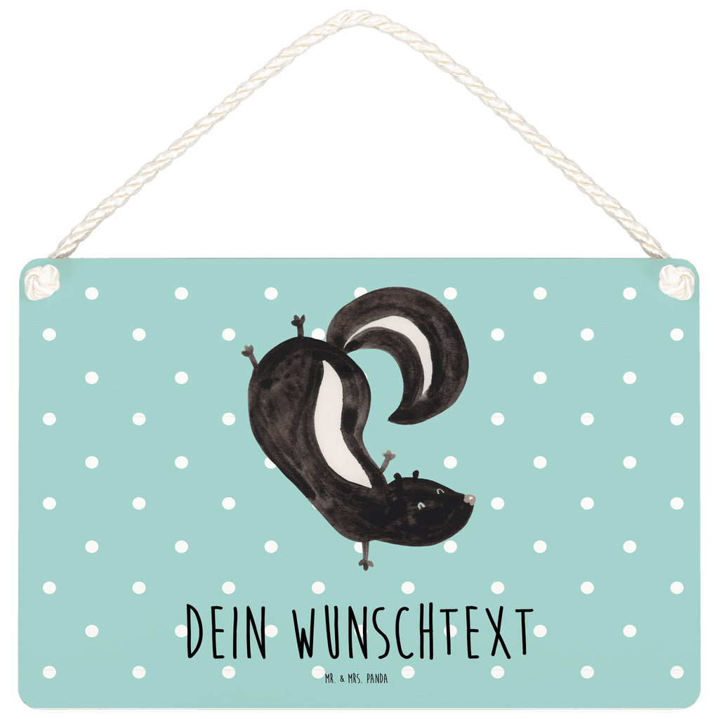 Personalisiertes Deko Schild Stinktier Handstand Dekoschild, Deko Schild, Schild, Tür Schild, Türschild, Holzschild, Wandschild, Wanddeko, Stinktier, Skunk, Wildtier, Raubtier, Stinker, Stinki, Spielplatz, verpielt, Kind