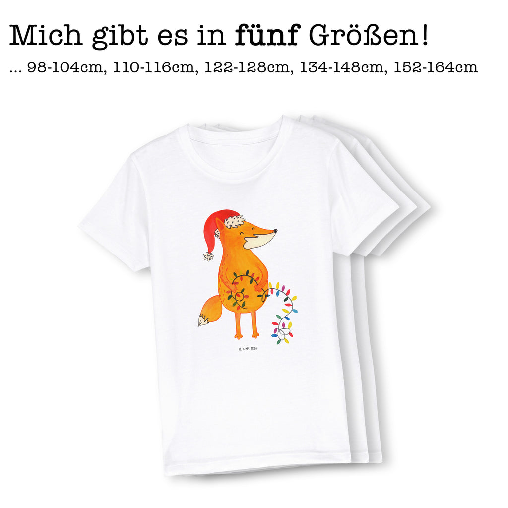 Organic Kinder T-Shirt Fuchs Weihnachten Kinder T-Shirt, Kinder T-Shirt Mädchen, Kinder T-Shirt Jungen, Winter, Weihnachten, Weihnachtsdeko, Nikolaus, Advent, Heiligabend, Wintermotiv, Fuchs, Füchse, Spruch schön, Geschenk Weihnachten, Weihnachtsmann, Weihnachtszeit