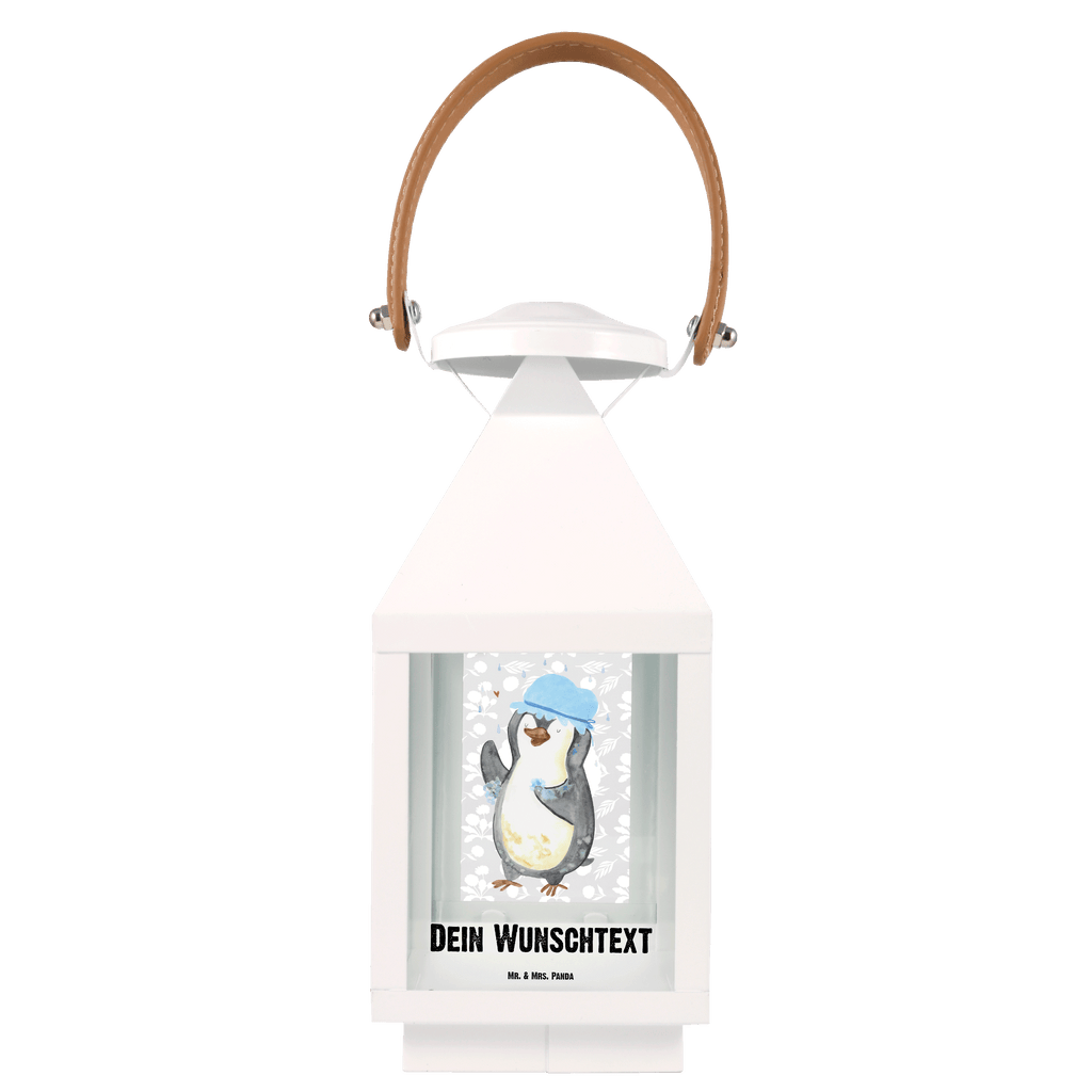 Personalisierte Deko Laterne Pinguin duscht Gartenlampe, Gartenleuchte, Gartendekoration, Gartenlicht, Laterne  kleine Laternen, XXL Laternen, Laterne groß, Pinguin, Pinguine, Dusche, duschen, Lebensmotto, Motivation, Neustart, Neuanfang, glücklich sein