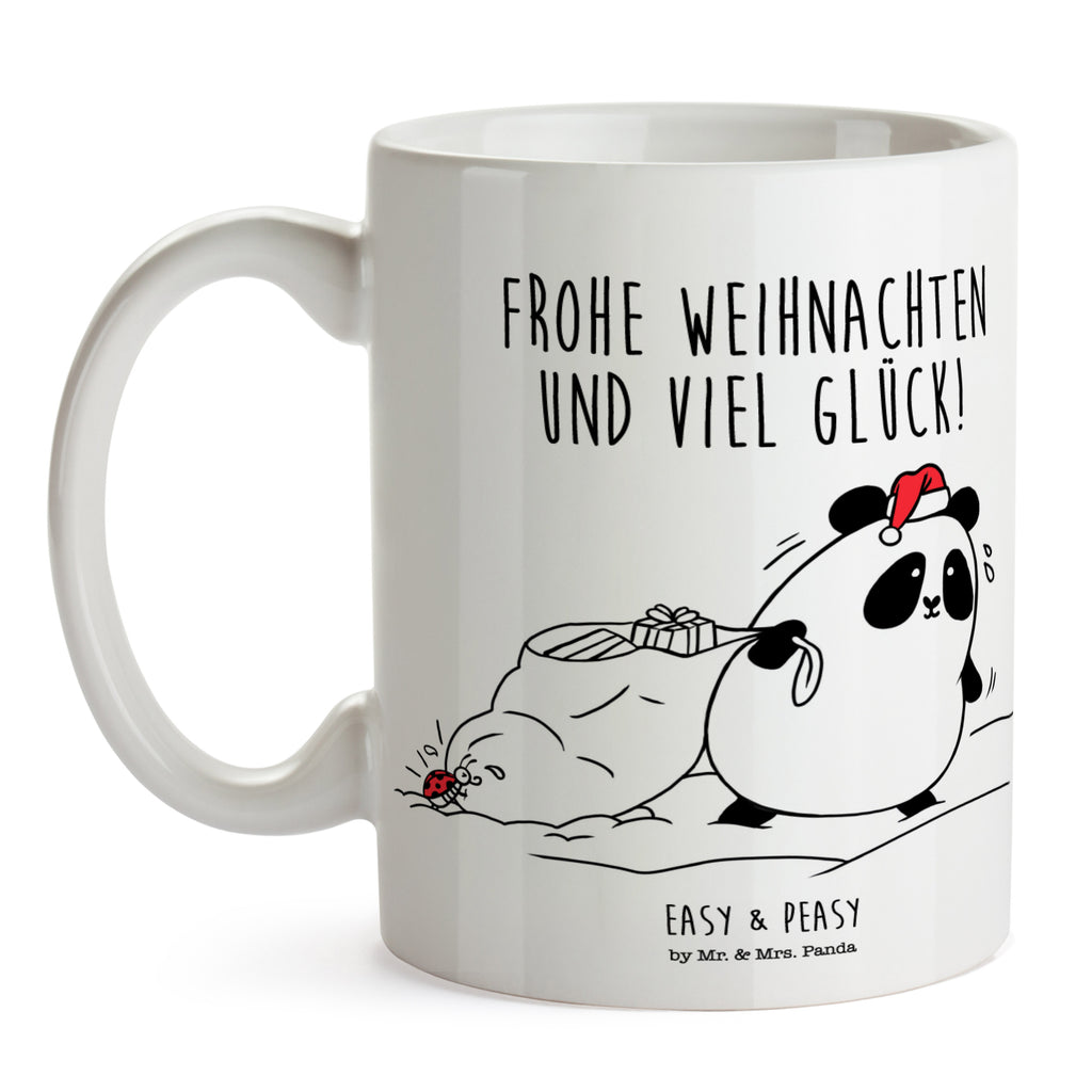 Tasse Easy & Peasy Frohe Weihnachten Tasse, Kaffeetasse, Teetasse, Becher, Kaffeebecher, Teebecher, Keramiktasse, Porzellantasse, Büro Tasse, Geschenk Tasse, Tasse Sprüche, Tasse Motive, Kaffeetassen, Tasse bedrucken, Designer Tasse, Cappuccino Tassen, Schöne Teetassen