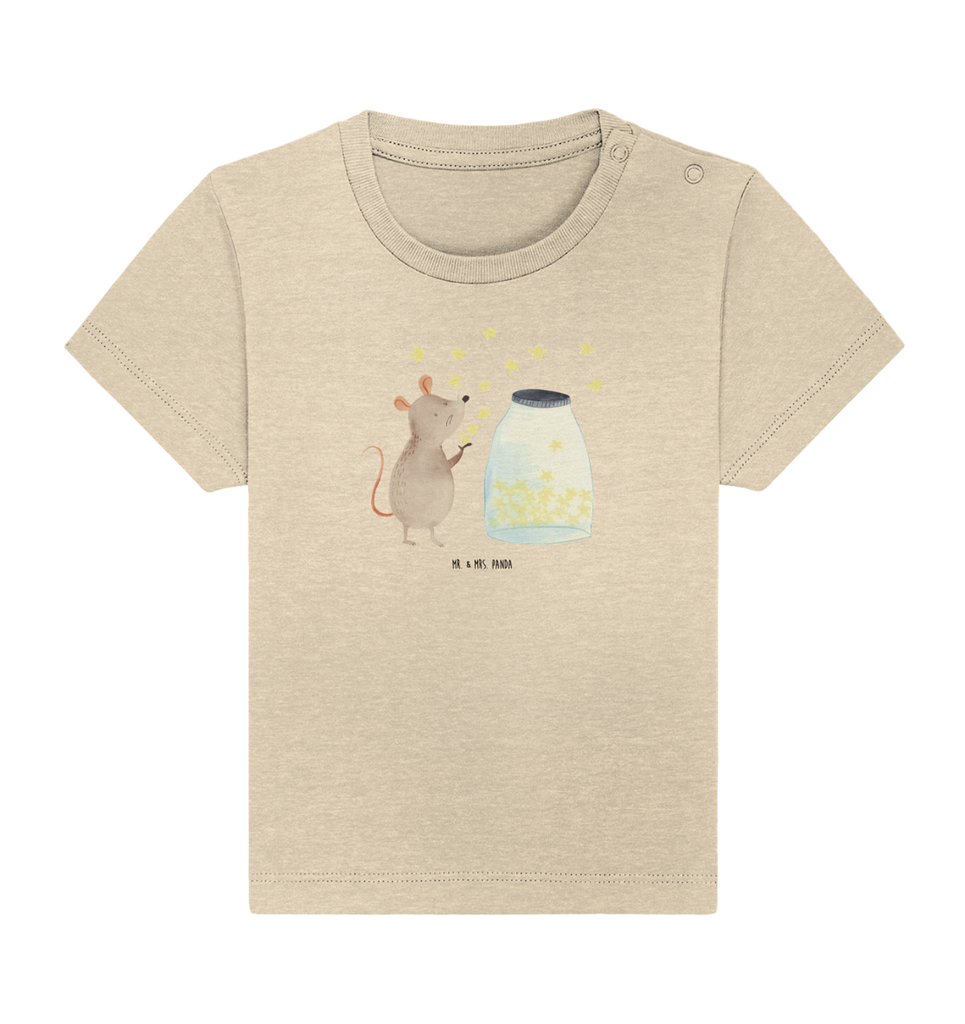 Organic Baby Shirt Maus Sterne Baby T-Shirt, Jungen Baby T-Shirt, Mädchen Baby T-Shirt, Shirt, Tiermotive, Gute Laune, lustige Sprüche, Tiere, Maus, Sterne, Wunsch, Kind, Taufe, Taufgeschenk, Geburt, Schwangerschaft, erstes Kind, Kindergeburtstag, Geburtstag, Hoffnung, Träume