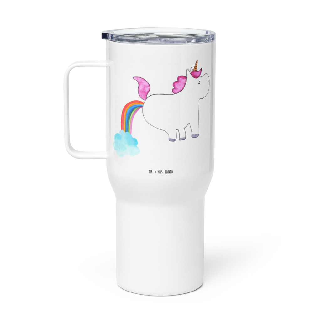 XXL Thermobecher Einhorn Pupsen Thermobecher, XL Thermobecher, Reisebecher, XL Reisetasse, Großer Thermobecher, Autobecher, Jumbo Becher, Einhorn, Einhörner, Einhorn Deko, Pegasus, Unicorn, Pups, Regenbogen, Glitzer, Einhornpower, Erwachsenwerden, Spaß, lustig, Freundin