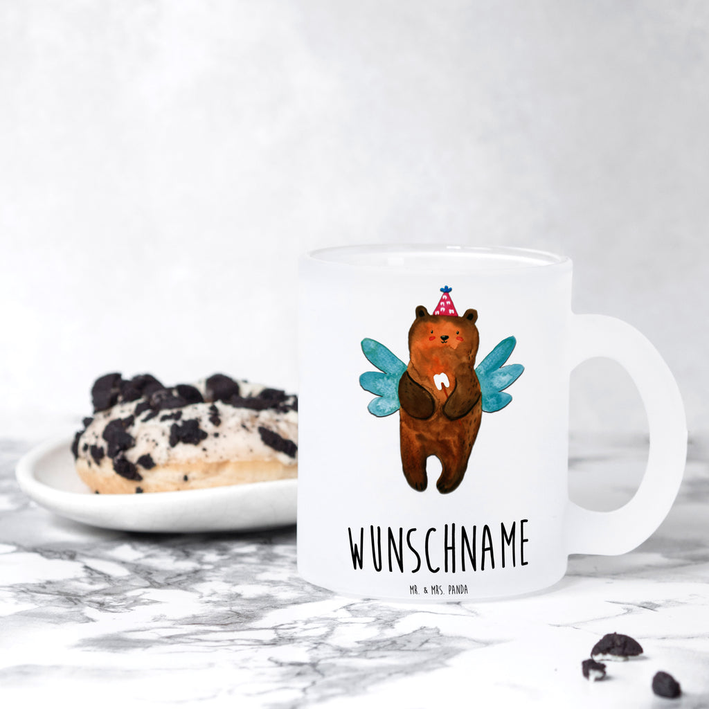 Personalisierte Teetasse Zahnfee Bär Personalisierte Teetasse, Personalisiertes Teeglas, Personalisierter Teebecher, Personalisierte Glas Teetasse, Personalisierte Teetasse aus Glas, Teetasse mit Namen, Teeglas mit Namen, Teebecher mit Namen, Glas Teetasse mit Namen, Teetasse aus Glas mit Namen, Teetasse Wunschname, Teetasse selbst gestalten., Bär, Teddy, Teddybär, Zahnfee, Fee, Milchzahn, Erster Zahn