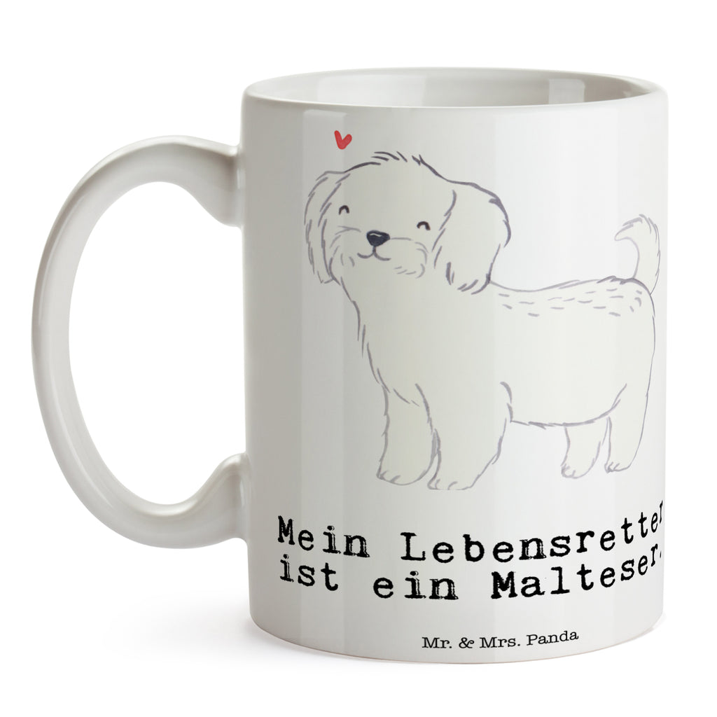 Tasse Malteser Lebensretter Tasse, Kaffeetasse, Teetasse, Becher, Kaffeebecher, Teebecher, Keramiktasse, Porzellantasse, Büro Tasse, Geschenk Tasse, Tasse Sprüche, Tasse Motive, Kaffeetassen, Tasse bedrucken, Designer Tasse, Cappuccino Tassen, Schöne Teetassen, Hund, Hunderasse, Rassehund, Hundebesitzer, Geschenk, Tierfreund, Schenken, Welpe, Malteser