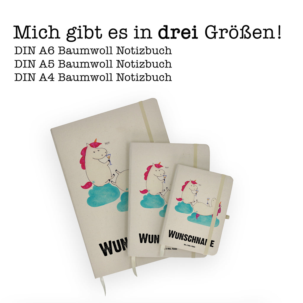 DIN A4 Personalisiertes Notizbuch Einhörner Sekt Personalisiertes Notizbuch, Notizbuch mit Namen, Notizbuch bedrucken, Personalisierung, Namensbuch, Namen, Einhorn, Einhörner, Einhorn Deko, Pegasus, Unicorn, Freundinnen, Freundin, BFF, Sekt, Mädelsabend, Spaß, Party, Korken, Anstoßen, Beste