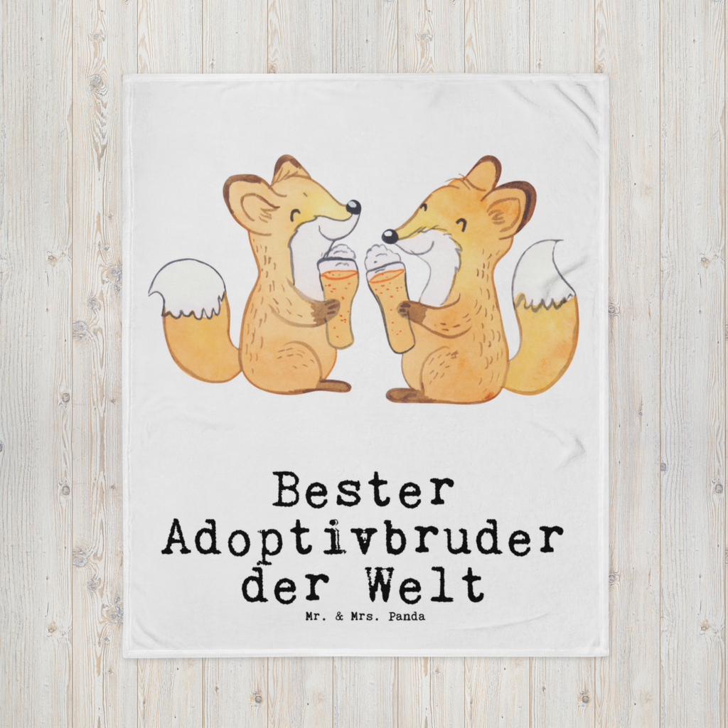 Kuscheldecke Fuchs Bester Adoptivbruder der Welt Decke, Wohndecke, Tagesdecke, Wolldecke, Sofadecke, für, Dankeschön, Geschenk, Schenken, Geburtstag, Geburtstagsgeschenk, Geschenkidee, Danke, Bedanken, Mitbringsel, Freude machen, Geschenktipp, Adoptivbruder, adoptiert, Bruder, Brudi, Geschwister, Bruderherz, Schwester, Familie, Kleinigkeit, Brother, Bester, Sohn