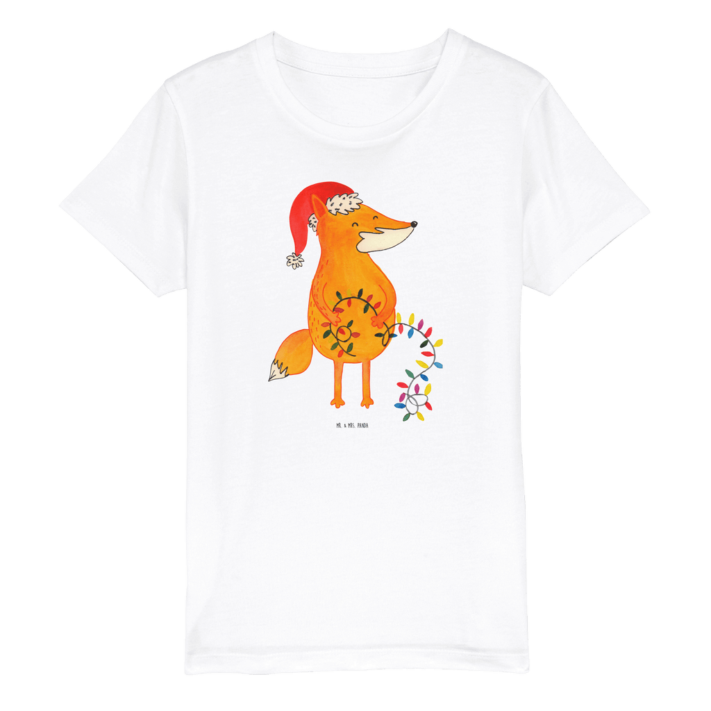 Organic Kinder T-Shirt Fuchs Weihnachten Kinder T-Shirt, Kinder T-Shirt Mädchen, Kinder T-Shirt Jungen, Winter, Weihnachten, Weihnachtsdeko, Nikolaus, Advent, Heiligabend, Wintermotiv, Fuchs, Füchse, Spruch schön, Geschenk Weihnachten, Weihnachtsmann, Weihnachtszeit