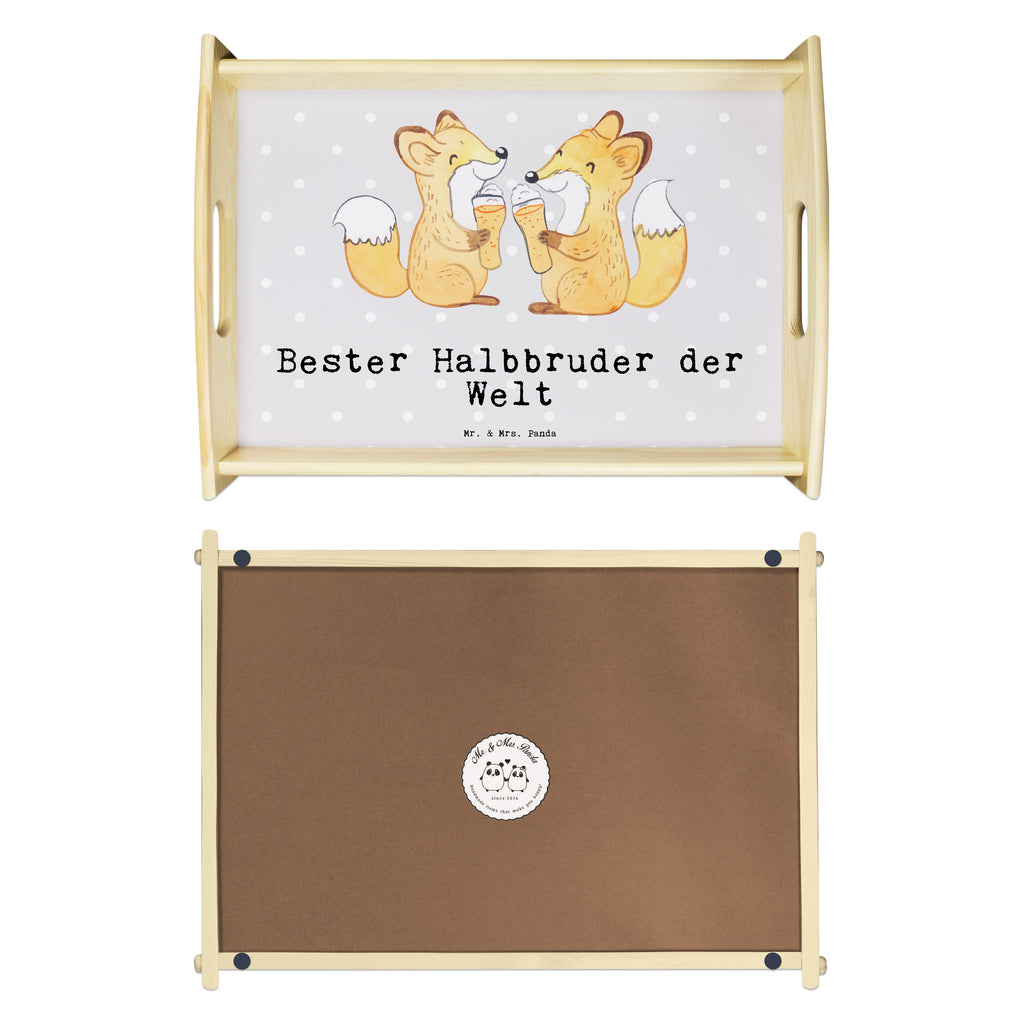 Serviertablett Fuchs Bester Halbbruder der Welt Serviertablett, Tablett, Holztablett, Küchentablett, Dekotablett, Frühstückstablett, für, Dankeschön, Geschenk, Schenken, Geburtstag, Geburtstagsgeschenk, Geschenkidee, Danke, Bedanken, Mitbringsel, Freude machen, Geschenktipp, Halbbruder, Stiefbruder, Stief, Stiefgeschwister, Bruder, Brudi, Geschwister, Bruderherz, Schwester, Familie, Kleinigkeit, Brother, Bester, Sohn