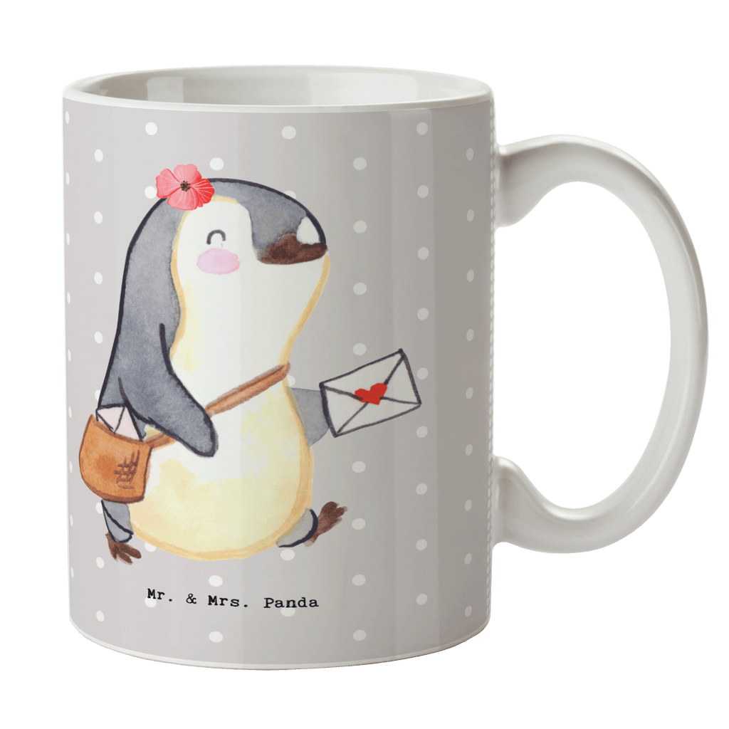 Tasse Postbotin mit Herz Tasse, Kaffeetasse, Teetasse, Becher, Kaffeebecher, Teebecher, Keramiktasse, Porzellantasse, Büro Tasse, Geschenk Tasse, Tasse Sprüche, Tasse Motive, Kaffeetassen, Tasse bedrucken, Designer Tasse, Cappuccino Tassen, Schöne Teetassen, Beruf, Ausbildung, Jubiläum, Abschied, Rente, Kollege, Kollegin, Geschenk, Schenken, Arbeitskollege, Mitarbeiter, Firma, Danke, Dankeschön, Postbotin, Briefzustellerin, Briefträgerin, Postlerin