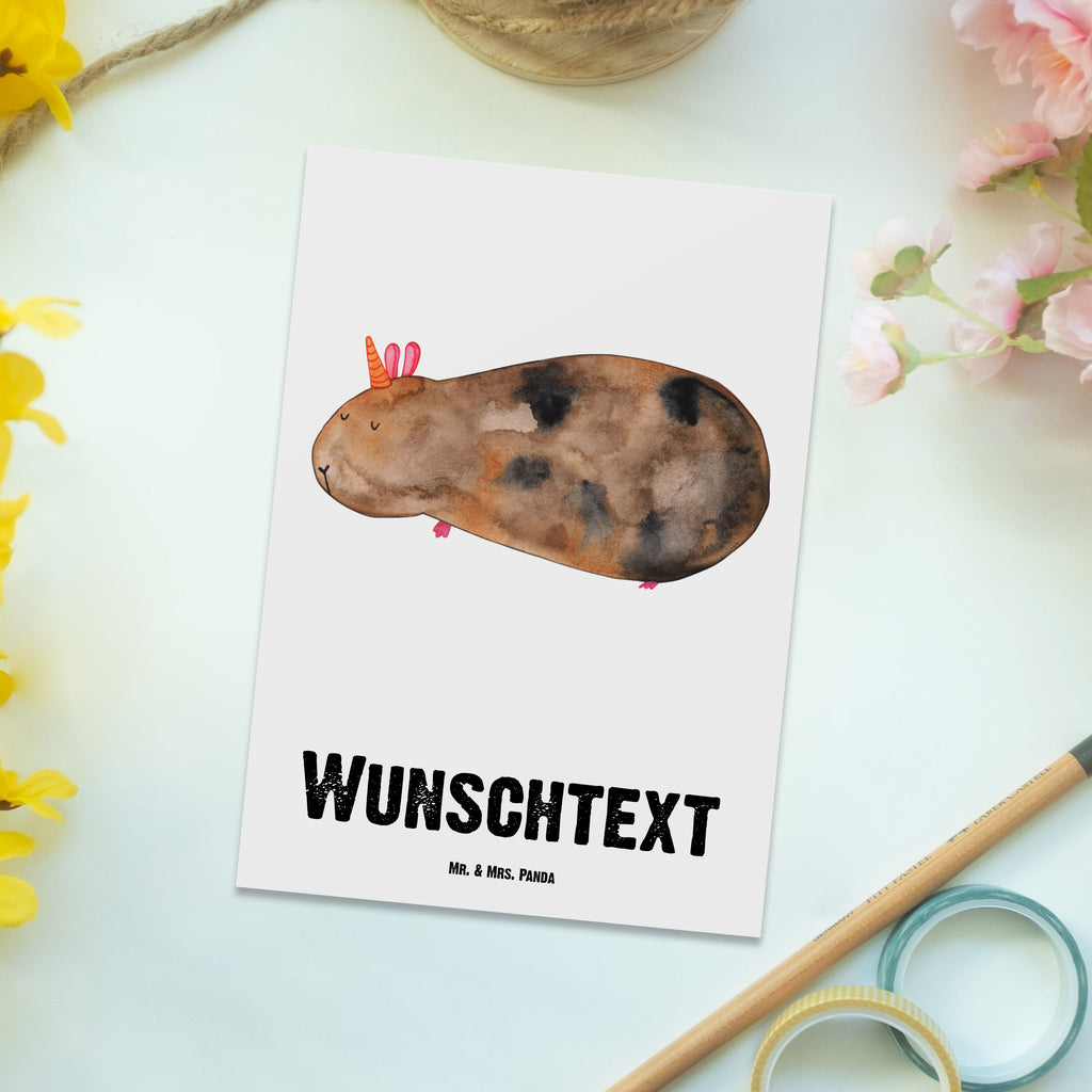 Personalisierte Postkarte Meerhörnchen Postkarte mit Namen, Postkarte bedrucken, Postkarte mit Wunschtext, Postkarte personalisierbar, Geschenkkarte mit Namen, Grußkarte mit Namen, Karte mit Namen, Einladung mit Namen, Ansichtskarte mit Namen, Geschenkkarte mit Wunschtext, Grußkarte mit Wunschtext, Karte mit Wunschtext, Einladung mit Wunschtext, Ansichtskarte mit Wunschtext, Einhorn, Einhörner, Einhorn Deko, Pegasus, Unicorn, Meerhörnchen, Meericorn, Meerschwein, Meerschweinchen