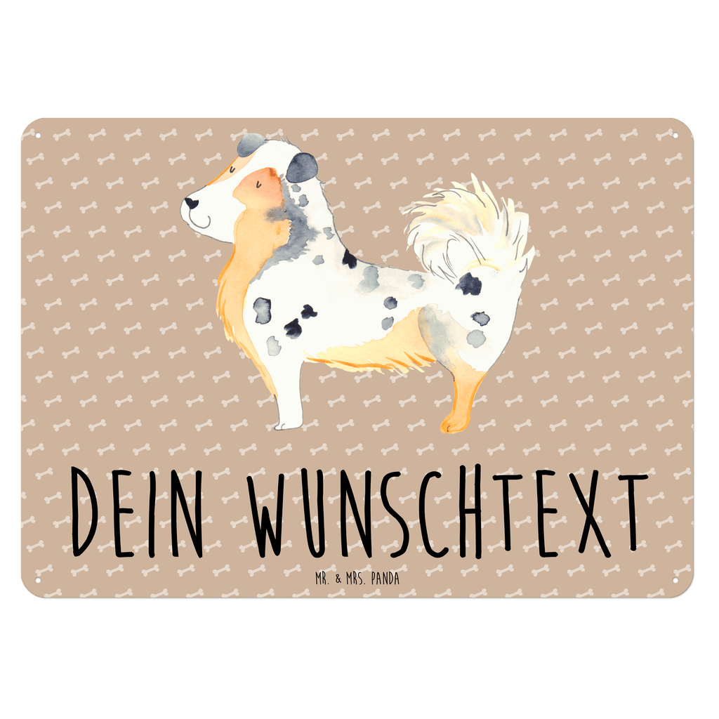 Personalisiertes Blechschild Hund Australien Shepherd Blechschild, Metallschild, Geschenk Schild, Schild, Magnet-Metall-Schild, Deko Schild, Wandschild, Wand-Dekoration, Türschild, Hund, Hundemotiv, Haustier, Hunderasse, Tierliebhaber, Hundebesitzer, Sprüche, Australien Shepherd, Shepherd, Hundeliebe, Familienhund, Spruch