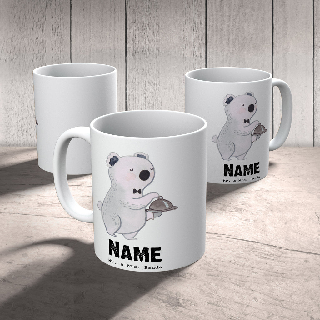 Personalisierte Tasse Restaurantfachmann mit Herz Personalisierte Tasse, Namenstasse, Wunschname, Personalisiert, Tasse, Namen, Drucken, Tasse mit Namen, Beruf, Ausbildung, Jubiläum, Abschied, Rente, Kollege, Kollegin, Geschenk, Schenken, Arbeitskollege, Mitarbeiter, Firma, Danke, Dankeschön