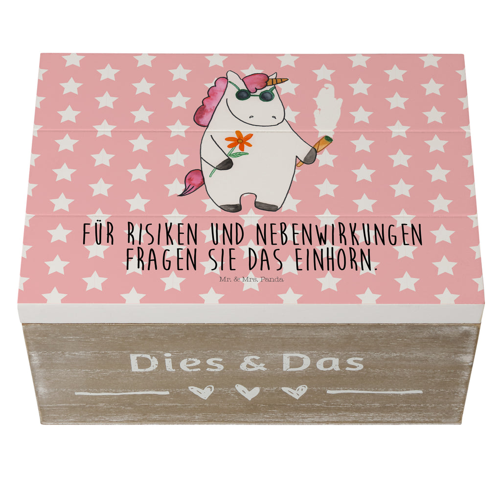 Holzkiste Einhorn Woodstock Holzkiste, Kiste, Schatzkiste, Truhe, Schatulle, XXL, Erinnerungsbox, Erinnerungskiste, Dekokiste, Aufbewahrungsbox, Geschenkbox, Geschenkdose, Einhorn, Einhörner, Einhorn Deko, Pegasus, Unicorn, Kiffen, Joint, Zigarette, Alkohol, Party, Spaß. lustig, witzig, Woodstock