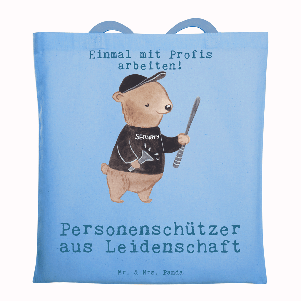 Tragetasche Personenschützer aus Leidenschaft Beuteltasche, Beutel, Einkaufstasche, Jutebeutel, Stoffbeutel, Tasche, Shopper, Umhängetasche, Strandtasche, Schultertasche, Stofftasche, Tragetasche, Badetasche, Jutetasche, Einkaufstüte, Laptoptasche, Beruf, Ausbildung, Jubiläum, Abschied, Rente, Kollege, Kollegin, Geschenk, Schenken, Arbeitskollege, Mitarbeiter, Firma, Danke, Dankeschön, Bodyguard, Personenschützer