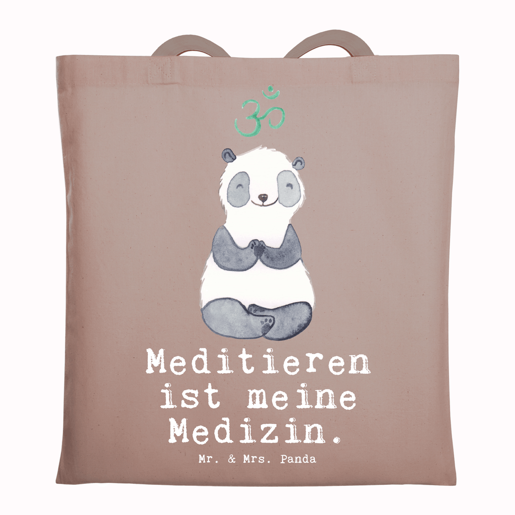 Tragetasche Panda Meditieren Medizin Beuteltasche, Beutel, Einkaufstasche, Jutebeutel, Stoffbeutel, Tasche, Shopper, Umhängetasche, Strandtasche, Schultertasche, Stofftasche, Tragetasche, Badetasche, Jutetasche, Einkaufstüte, Laptoptasche, Geschenk, Sport, Sportart, Hobby, Schenken, Danke, Dankeschön, Auszeichnung, Gewinn, Sportler, Meditieren, Meditation, Meditationskurs