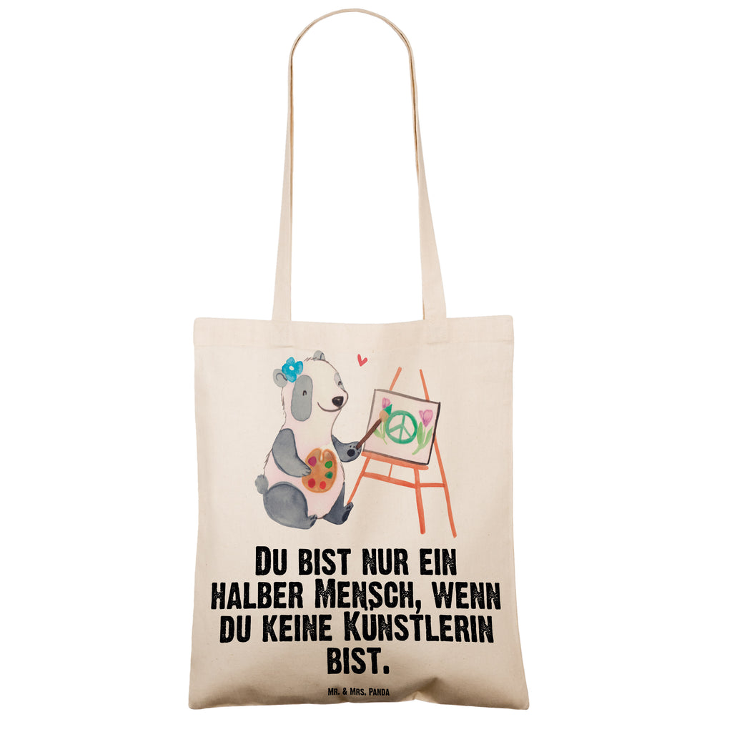 Tragetasche Künstlerin mit Herz Beuteltasche, Beutel, Einkaufstasche, Jutebeutel, Stoffbeutel, Tasche, Shopper, Umhängetasche, Strandtasche, Schultertasche, Stofftasche, Tragetasche, Badetasche, Jutetasche, Einkaufstüte, Laptoptasche, Beruf, Ausbildung, Jubiläum, Abschied, Rente, Kollege, Kollegin, Geschenk, Schenken, Arbeitskollege, Mitarbeiter, Firma, Danke, Dankeschön, Künstlerin, Malerin, Kunstmalerin, Galerie Eröffnung, Kunstschule