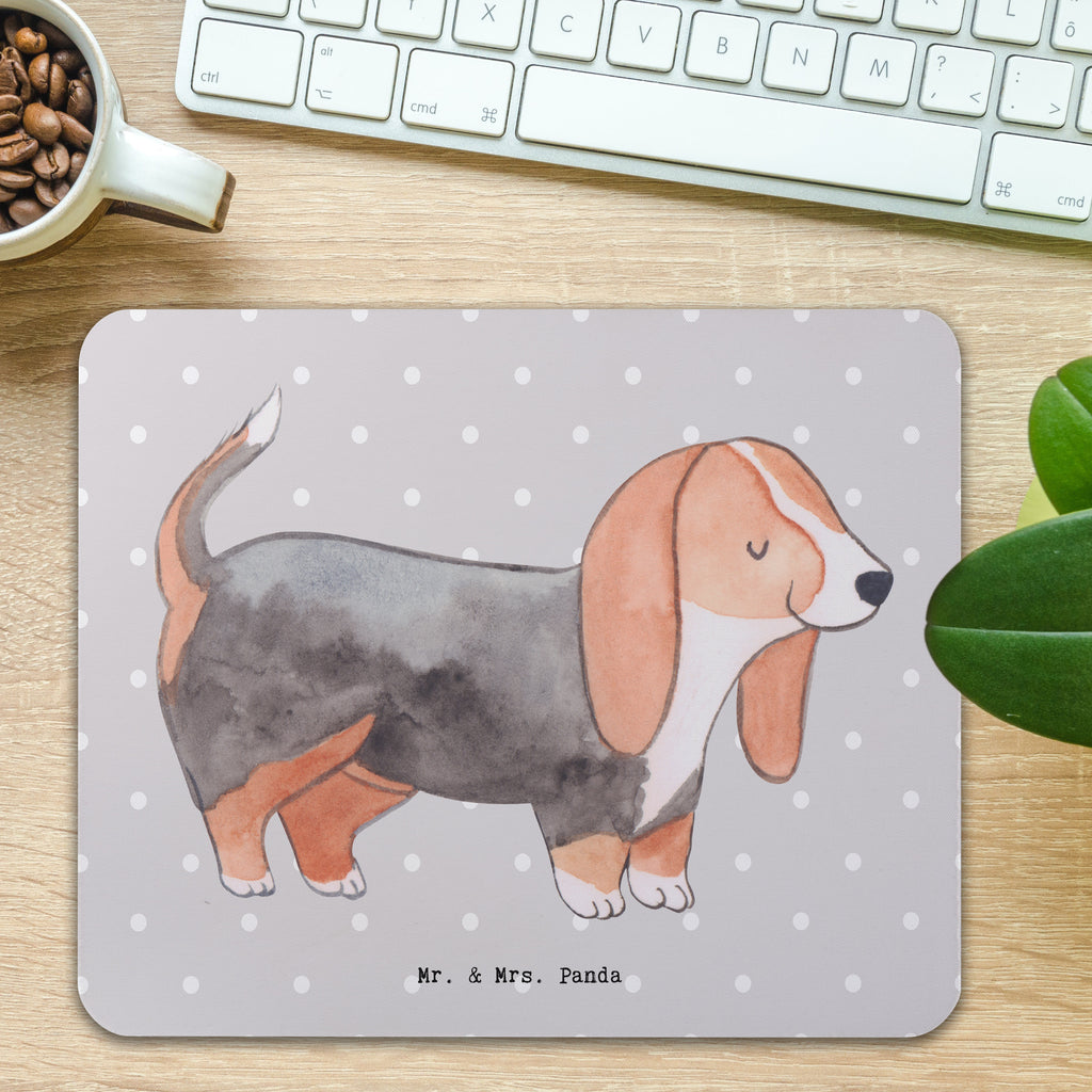 Mauspad Basset Hound Lebensretter Mousepad, Computer zubehör, Büroausstattung, PC Zubehör, Arbeitszimmer, Mauspad, Einzigartiges Mauspad, Designer Mauspad, Mausunterlage, Mauspad Büro, Hund, Hunderasse, Rassehund, Hundebesitzer, Geschenk, Tierfreund, Schenken, Welpe, Basset Hound, Basset