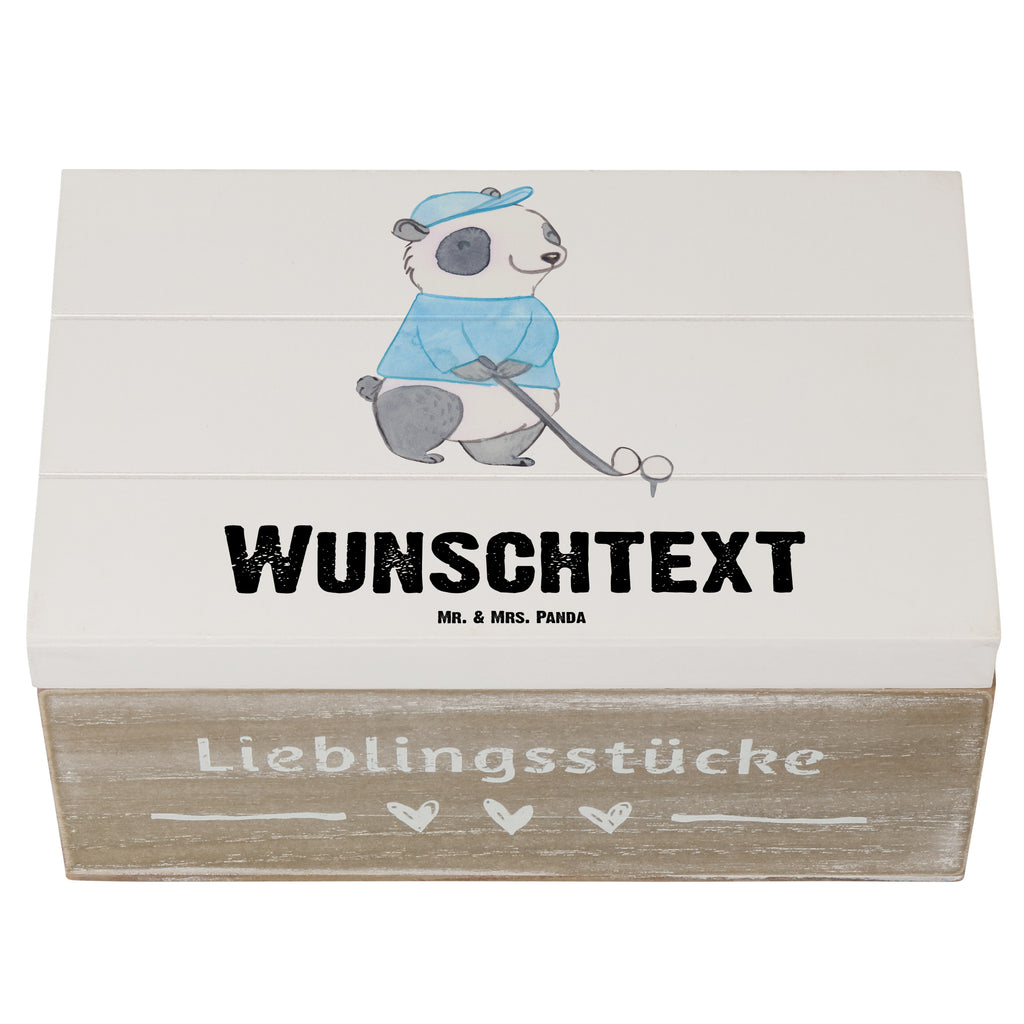 Personalisierte Holzkiste Panda Golfen Holzkiste mit Namen, Kiste mit Namen, Schatzkiste mit Namen, Truhe mit Namen, Schatulle mit Namen, Erinnerungsbox mit Namen, Erinnerungskiste, mit Namen, Dekokiste mit Namen, Aufbewahrungsbox mit Namen, Holzkiste Personalisiert, Kiste Personalisiert, Schatzkiste Personalisiert, Truhe Personalisiert, Schatulle Personalisiert, Erinnerungsbox Personalisiert, Erinnerungskiste Personalisiert, Dekokiste Personalisiert, Aufbewahrungsbox Personalisiert, Geschenkbox personalisiert, GEschenkdose personalisiert, Geschenk, Sport, Sportart, Hobby, Schenken, Danke, Dankeschön, Auszeichnung, Gewinn, Sportler, Golfen, Golf spielen, Golfplatz, Golfturnier, Golf Verein