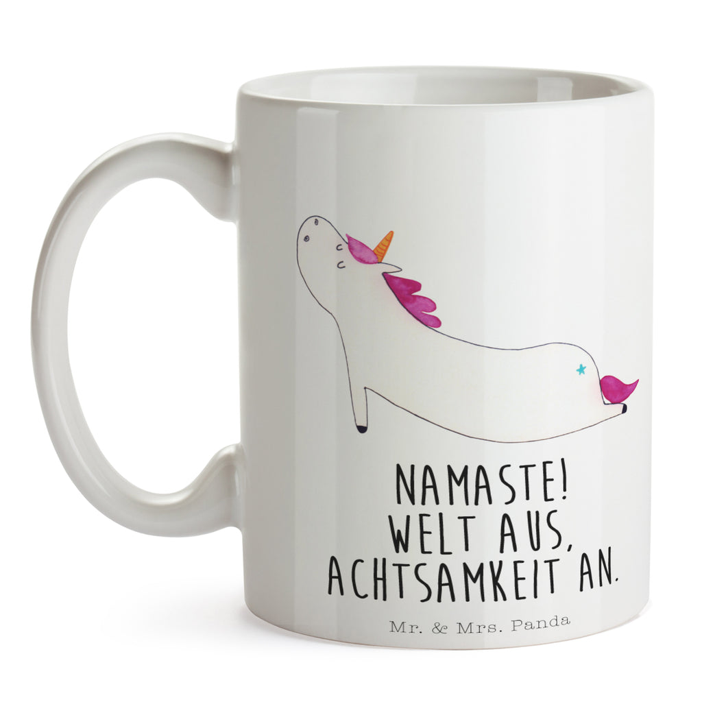 Tasse Einhorn Yoga Tasse, Kaffeetasse, Teetasse, Becher, Kaffeebecher, Teebecher, Keramiktasse, Porzellantasse, Büro Tasse, Geschenk Tasse, Tasse Sprüche, Tasse Motive, Kaffeetassen, Tasse bedrucken, Designer Tasse, Cappuccino Tassen, Schöne Teetassen, Einhorn, Einhörner, Einhorn Deko, Pegasus, Unicorn, Yoga, Namaste, Achtsamkeit, Entspannung, Joga, Yogamatte, Sport, lustig, witzig, süß