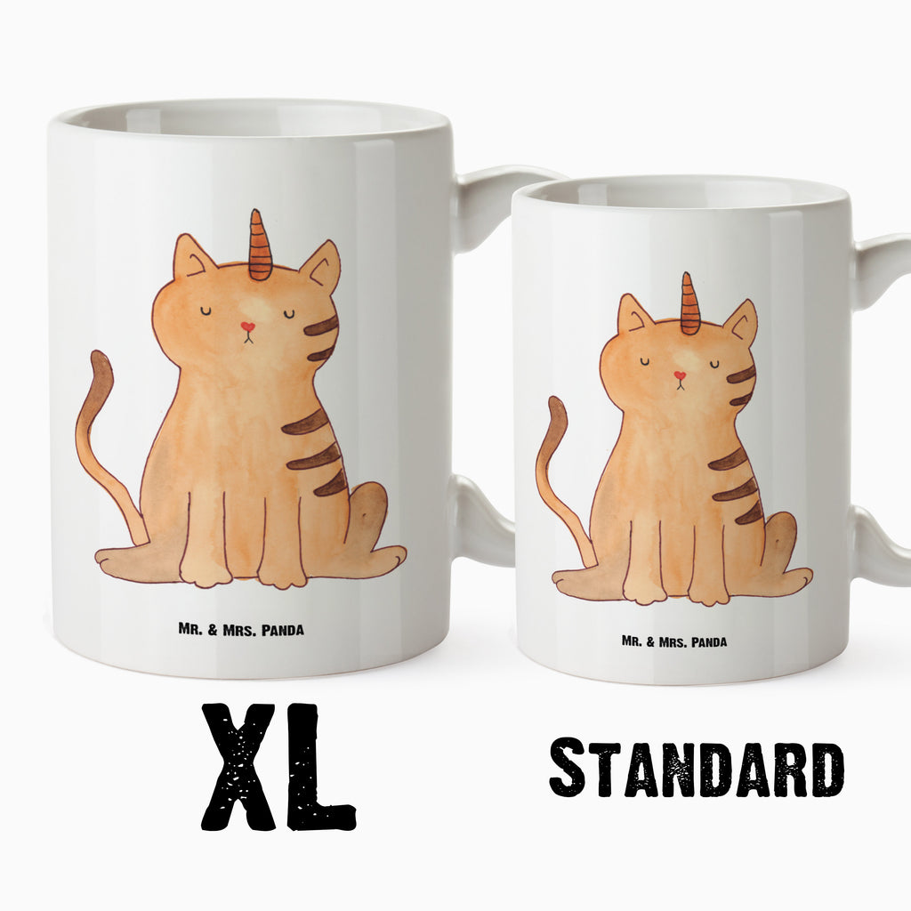 XL Tasse Einhorn Katze XL Tasse, Große Tasse, Grosse Kaffeetasse, XL Becher, XL Teetasse, spülmaschinenfest, Jumbo Tasse, Groß, Einhorn, Einhörner, Einhorn Deko, Pegasus, Unicorn, Katzer, Mieze, Regenbogen, Glitzer, Einhornpower, Erwachsenwerden, Katze, Katzenhorn, Einhornkatze, Kittyhorn