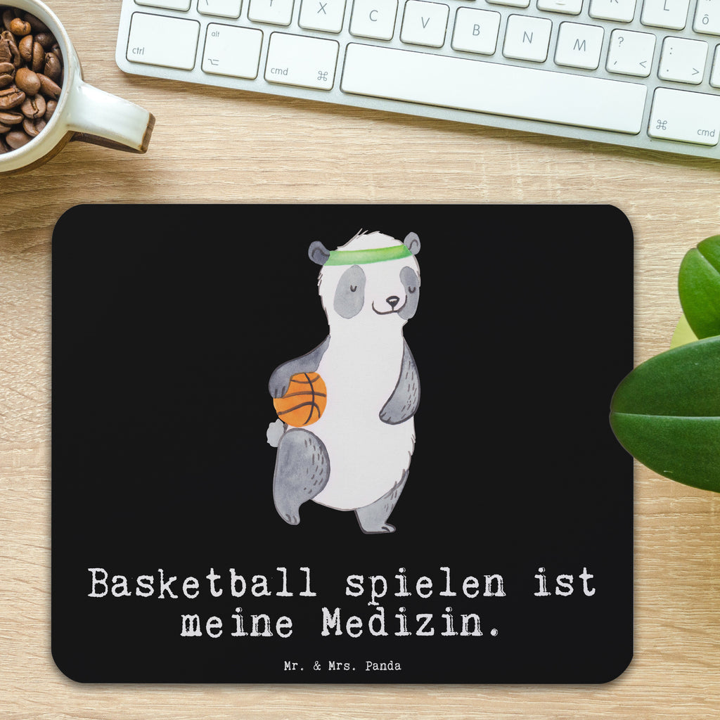 Mauspad Panda Basketball Medizin Mousepad, Computer zubehör, Büroausstattung, PC Zubehör, Arbeitszimmer, Mauspad, Einzigartiges Mauspad, Designer Mauspad, Mausunterlage, Mauspad Büro, Geschenk, Sport, Sportart, Hobby, Schenken, Danke, Dankeschön, Auszeichnung, Gewinn, Sportler, Basketball, Basketball Verein, Basketball Verband, Basketballplatz