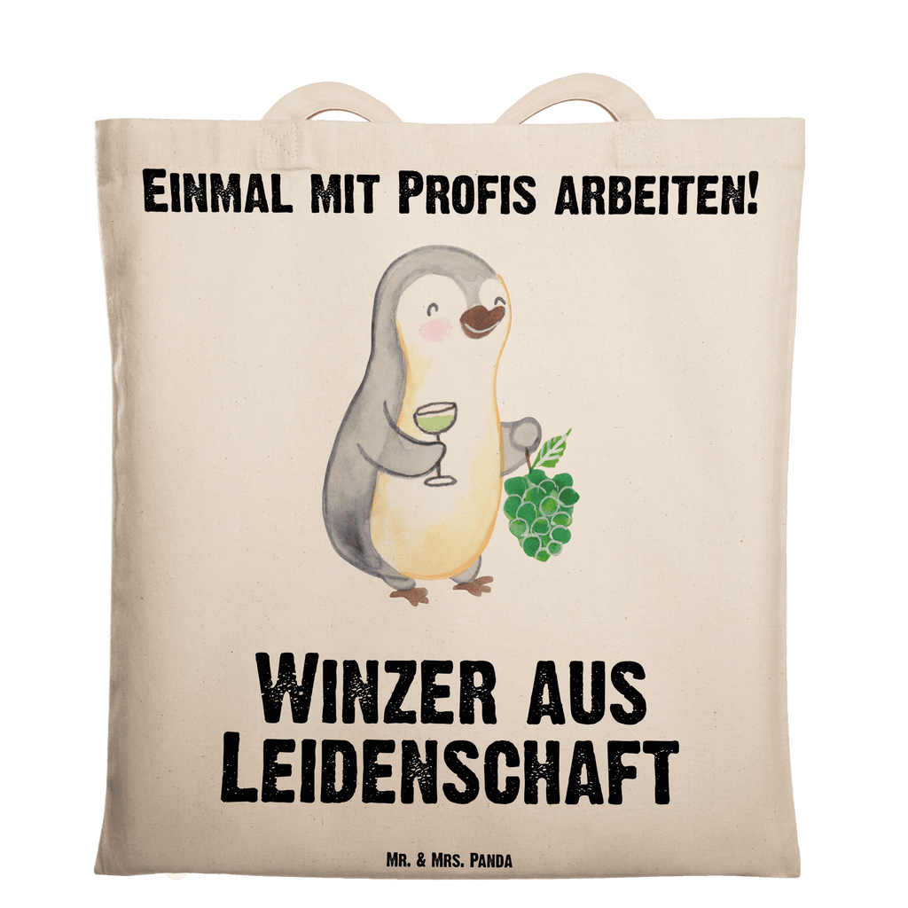 Tragetasche Winzer aus Leidenschaft Beuteltasche, Beutel, Einkaufstasche, Jutebeutel, Stoffbeutel, Tasche, Shopper, Umhängetasche, Strandtasche, Schultertasche, Stofftasche, Tragetasche, Badetasche, Jutetasche, Einkaufstüte, Laptoptasche, Beruf, Ausbildung, Jubiläum, Abschied, Rente, Kollege, Kollegin, Geschenk, Schenken, Arbeitskollege, Mitarbeiter, Firma, Danke, Dankeschön