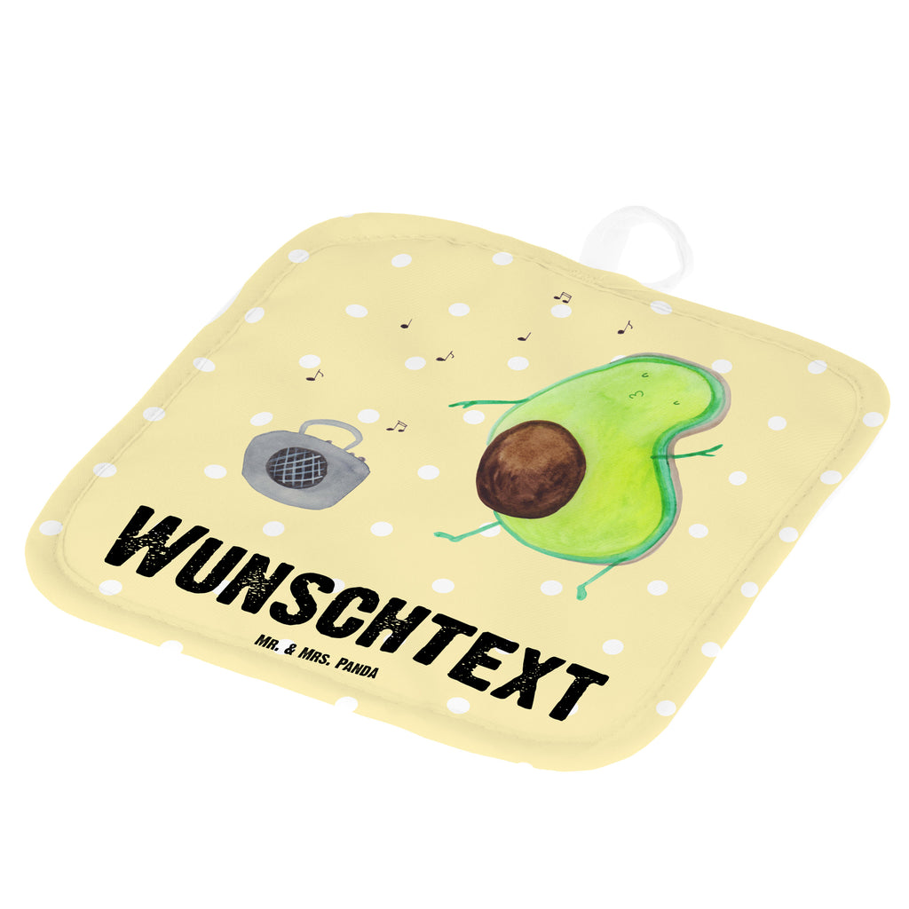 Personalisierte Topflappen Avocado tanzt Topflappen personalisiert, Personalisierte Topfuntersetzer, Personalisierter Ofenhandschuh, Topflappen Set personalisiert, Topflappen mit Namen, Namensaufdruck, Avocado, Veggie, Vegan, Gesund