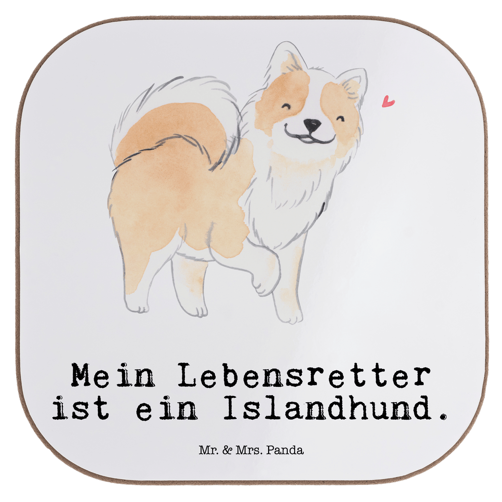 Quadratische Untersetzer Islandhund Lebensretter Untersetzer, Bierdeckel, Glasuntersetzer, Untersetzer Gläser, Getränkeuntersetzer, Untersetzer aus Holz, Untersetzer für Gläser, Korkuntersetzer, Untersetzer Holz, Holzuntersetzer, Tassen Untersetzer, Untersetzer Design, Hund, Hunderasse, Rassehund, Hundebesitzer, Geschenk, Tierfreund, Schenken, Welpe, Islandhund, isländischer Schäferhund