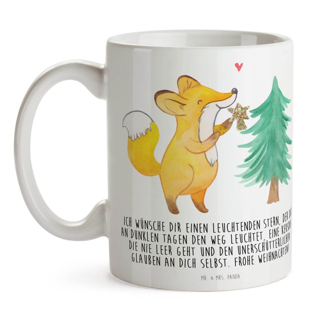 Tasse Fuchs  Weihnachtsbaum Tasse, Kaffeetasse, Teetasse, Becher, Kaffeebecher, Teebecher, Keramiktasse, Porzellantasse, Büro Tasse, Geschenk Tasse, Tasse Sprüche, Tasse Motive, Kaffeetassen, Tasse bedrucken, Designer Tasse, Cappuccino Tassen, Schöne Teetassen, Winter, Weihnachten, Weihnachtsdeko, Nikolaus, Advent, Heiligabend, Wintermotiv, Weihnachtsmann, Weihnachtstage, Fuchs, Schlittschuh, Weihnachtszeit, Weihnachtsdekoration