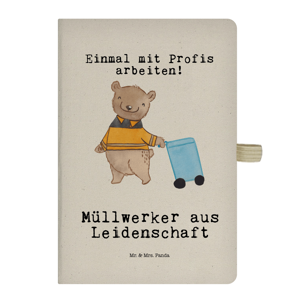 Baumwoll Notizbuch Müllwerker aus Leidenschaft Notizen, Eintragebuch, Tagebuch, Notizblock, Adressbuch, Journal, Kladde, Skizzenbuch, Notizheft, Schreibbuch, Schreibheft, Beruf, Ausbildung, Jubiläum, Abschied, Rente, Kollege, Kollegin, Geschenk, Schenken, Arbeitskollege, Mitarbeiter, Firma, Danke, Dankeschön, Müllwerker, Fachkraft Kreislauf- und Abfallwirtschaft, Müllentsorger, Kehrichtmann, Müllmann, Müllfahrer