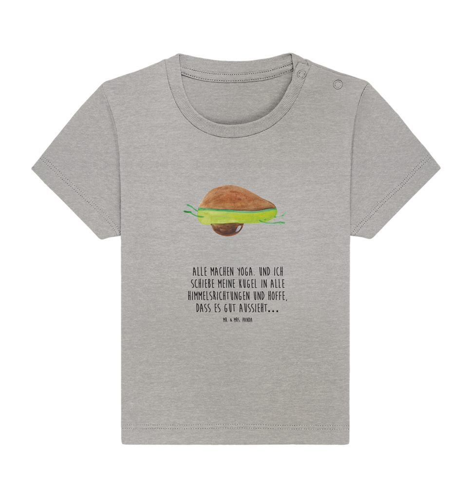 Organic Baby Shirt Avocado Yoga Baby T-Shirt, Jungen Baby T-Shirt, Mädchen Baby T-Shirt, Shirt, Avocado, Veggie, Vegan, Gesund, Avocado Yoga Vegan